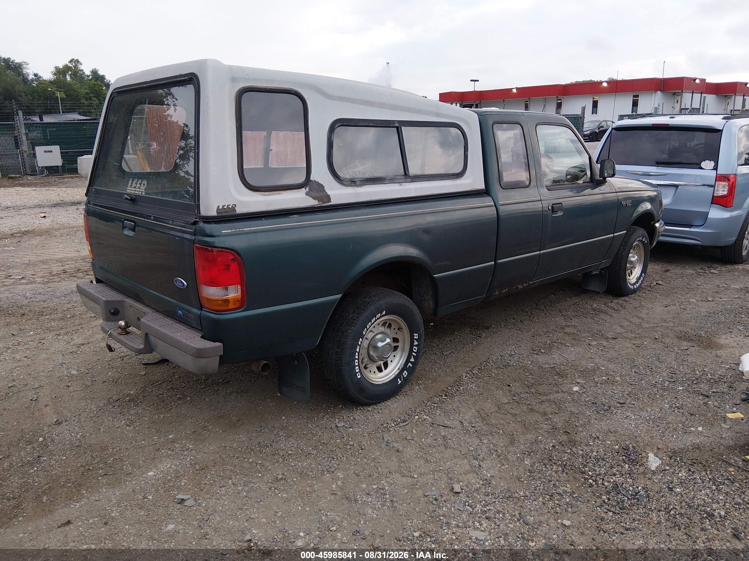 1995 Ford Ranger Super Cab Green vin: 1FTCR14AXSTA26277