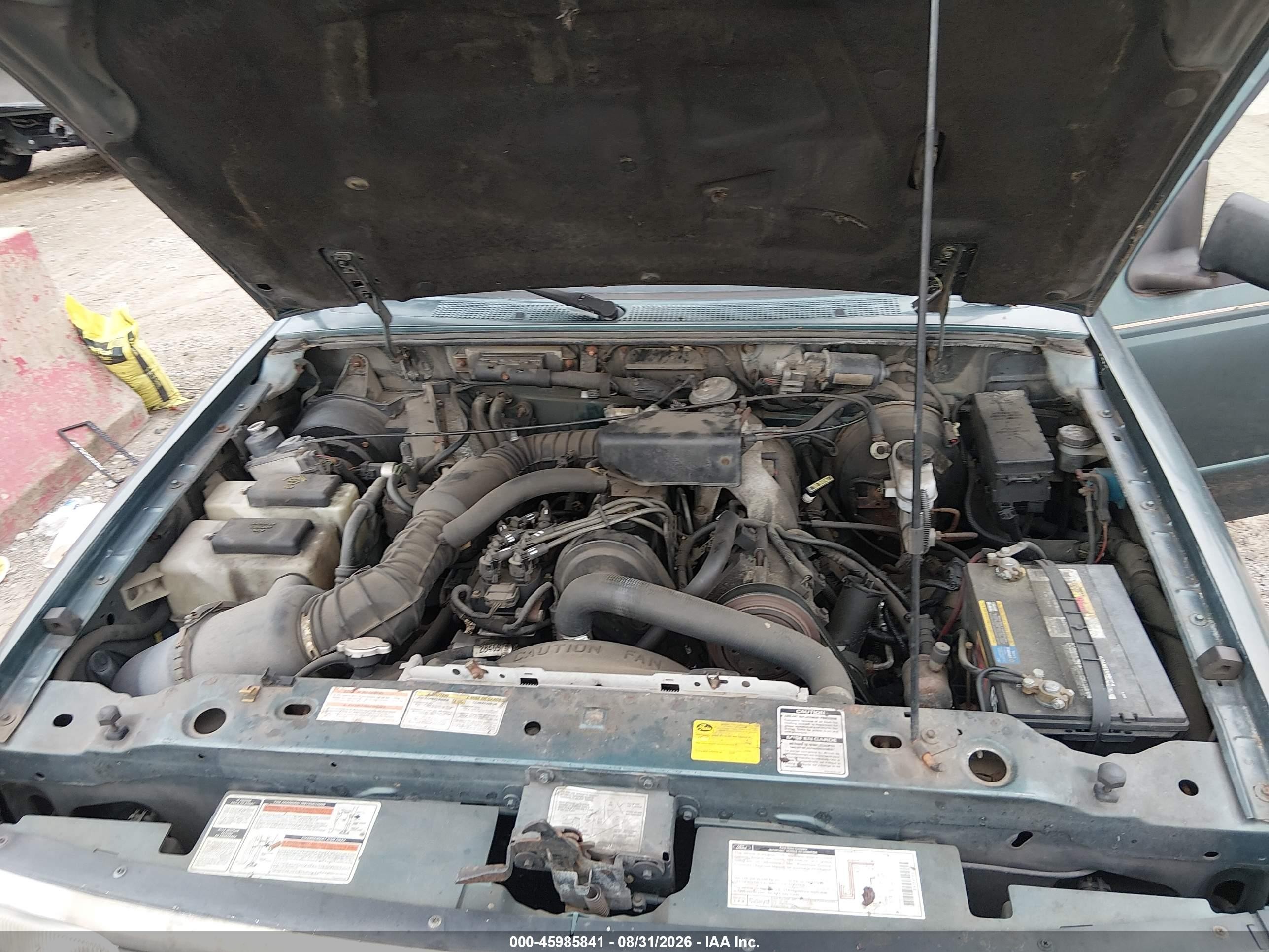 1995 Ford Ranger Super Cab Green vin: 1FTCR14AXSTA26277