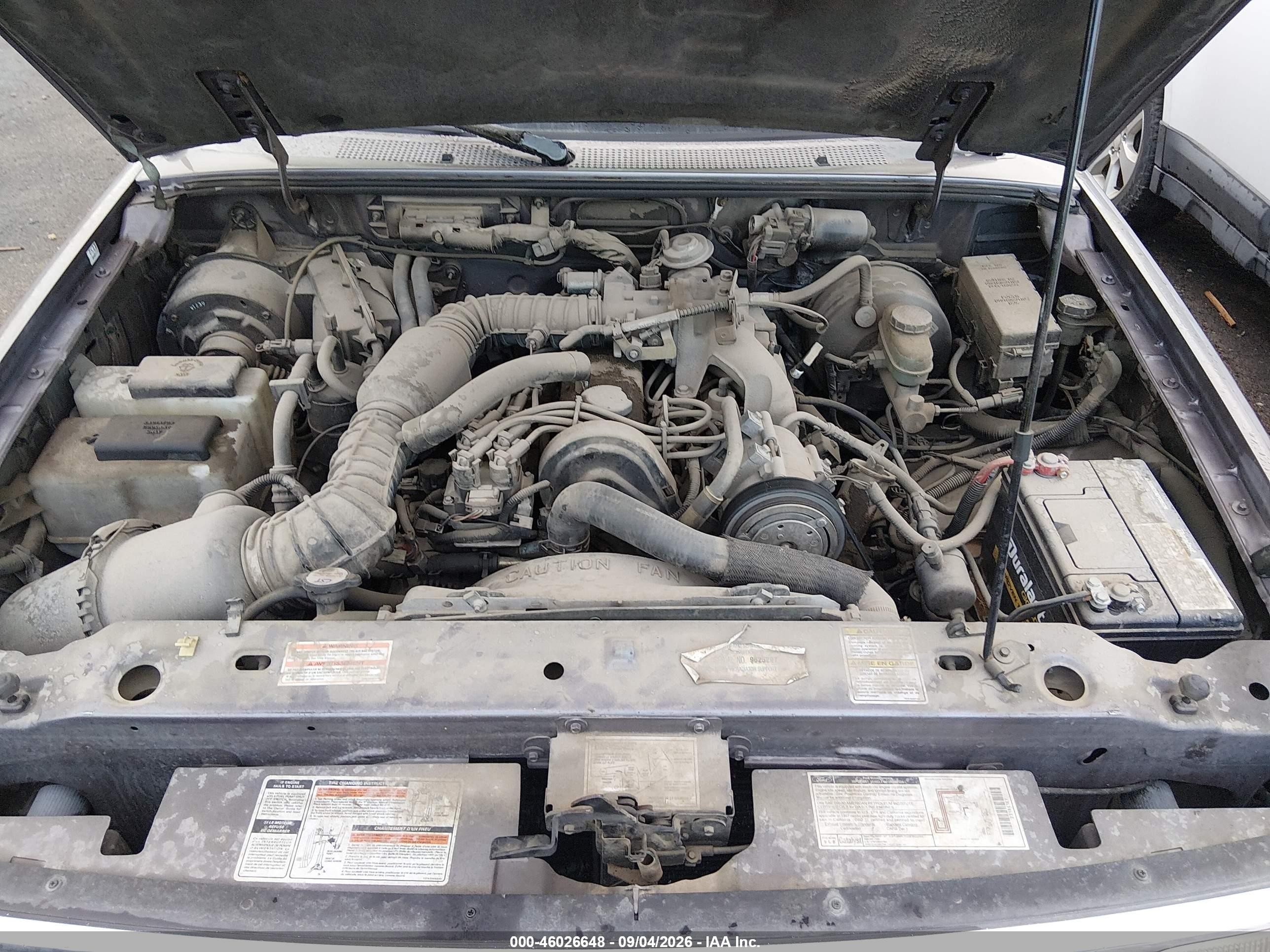 1997 Ford Ranger Xl/xlt Gray vin: 1FTCR14AXVPA29452