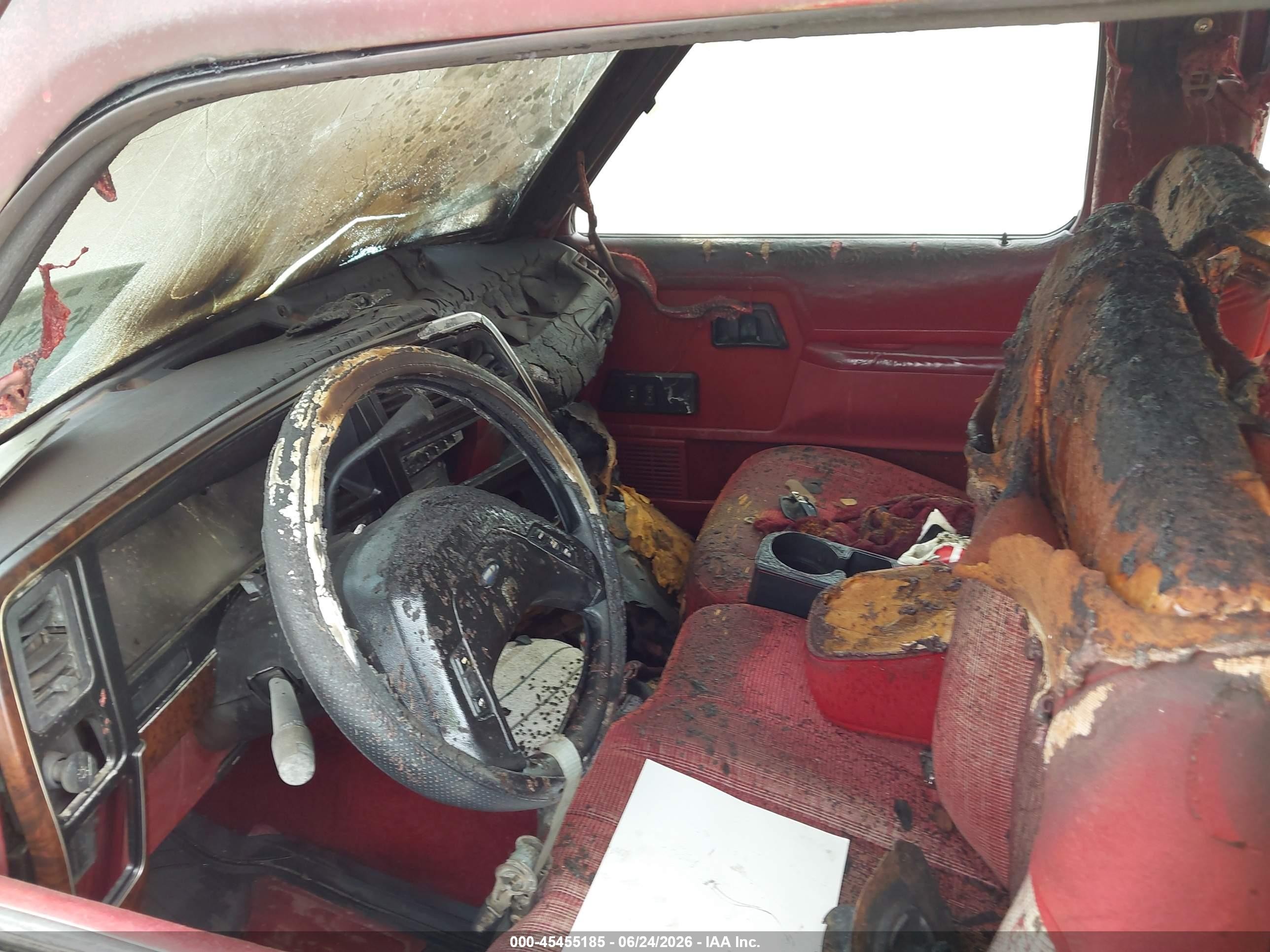 1989 Ford Ranger Super Cab Red vin: 1FTCR14T0KPB46017