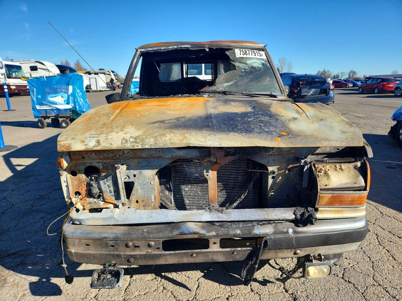 1989 Ford Ranger Sup Brown vin: 1FTCR14T2KPA63012