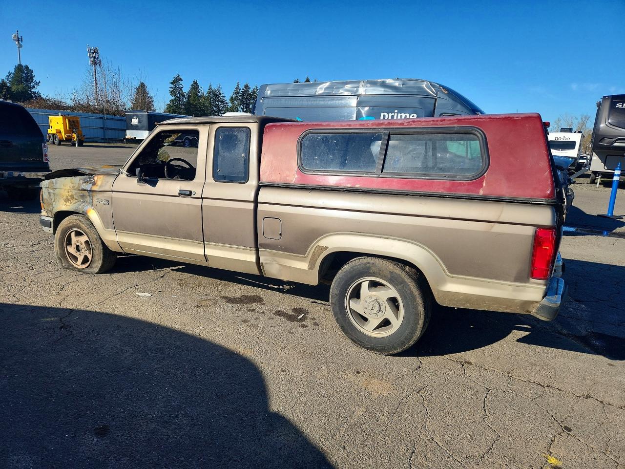 1989 Ford Ranger Sup Brown vin: 1FTCR14T2KPA63012