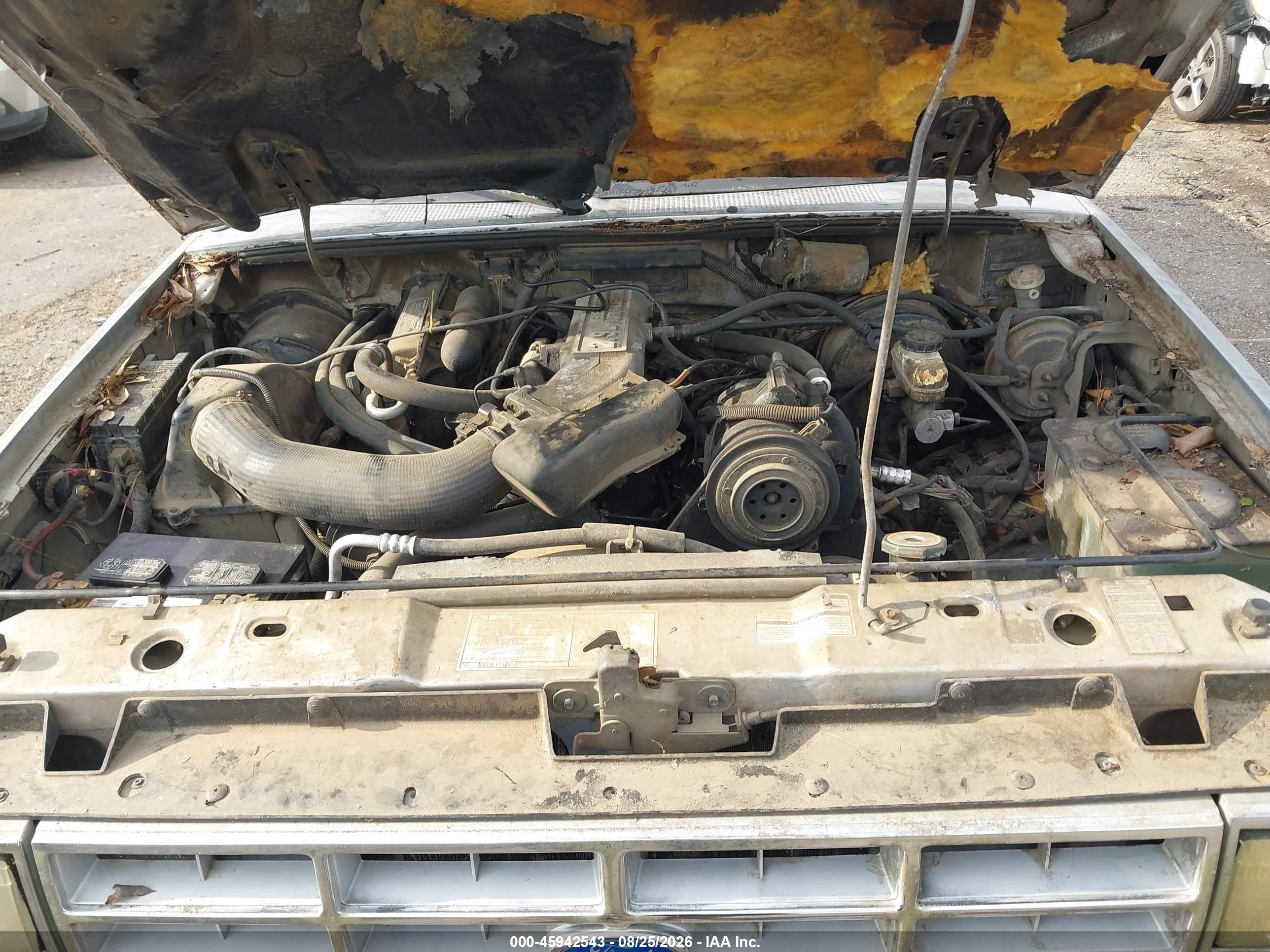 1989 Ford Ranger Super Cab Серебряный vin: 1FTCR14T2KPA90372
