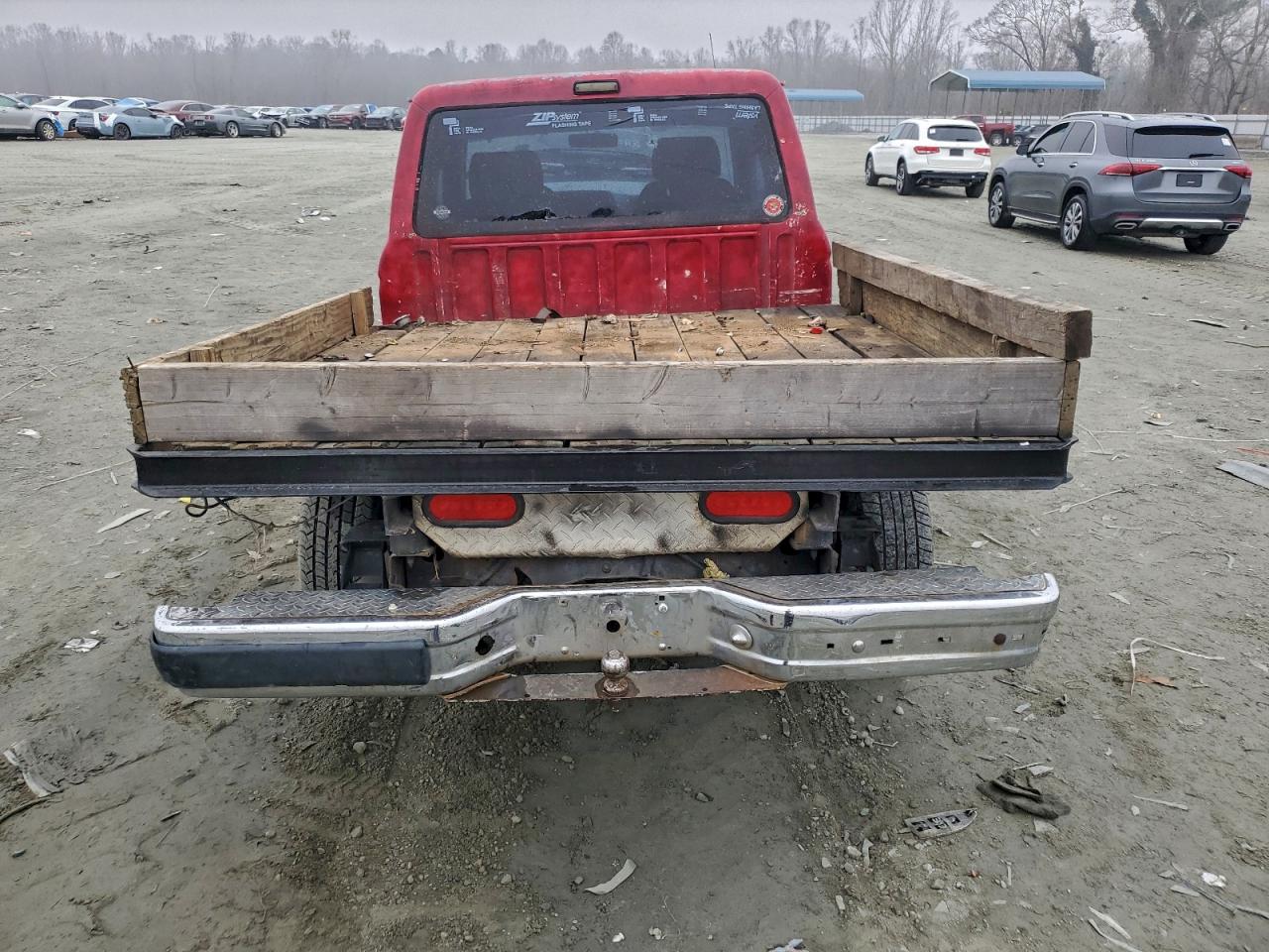 1989 Ford Ranger Super Cab Red vin: 1FTCR14T4KPA54859