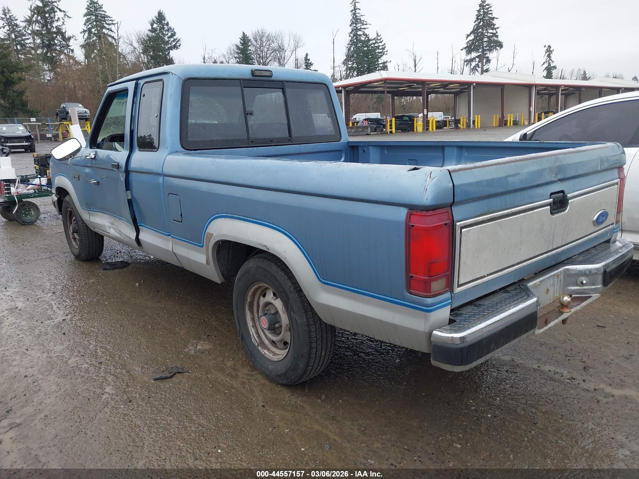 1989 Ford Ranger Super Cab Light Blue vin: 1FTCR14T4KPB41080