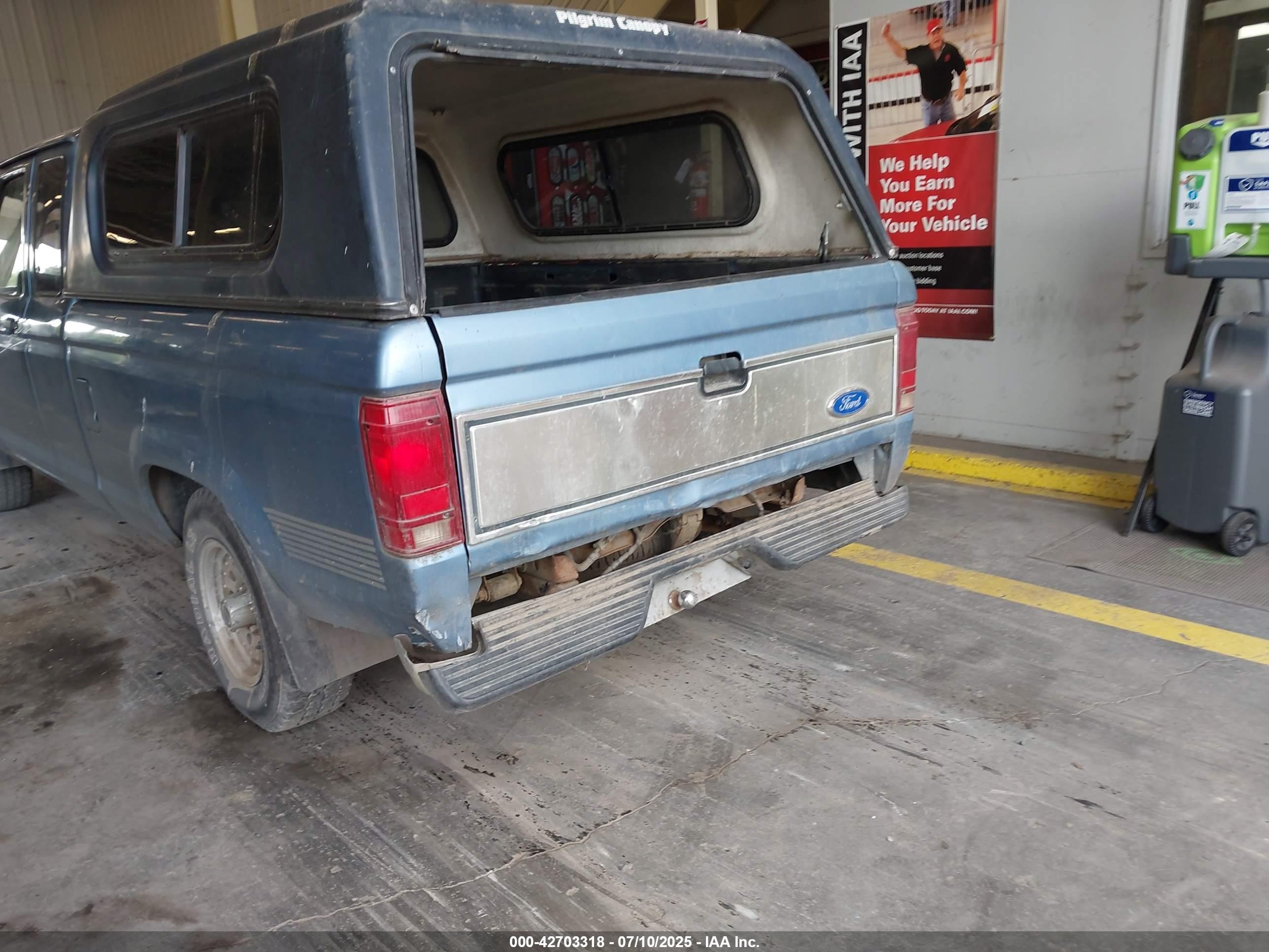 1990 Ford Ranger Super Cab Blue vin: 1FTCR14T4LPB72962