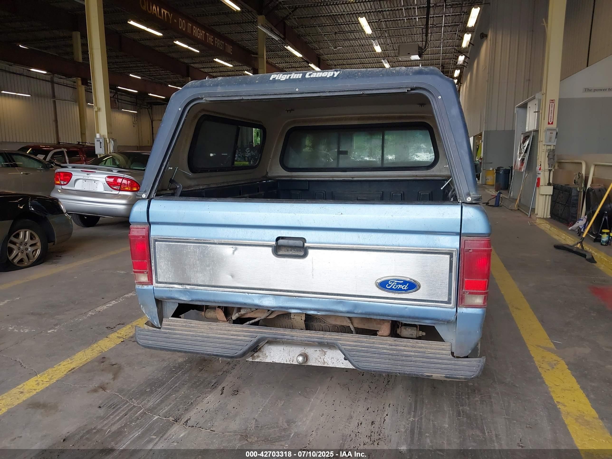 1990 Ford Ranger Super Cab Blue vin: 1FTCR14T4LPB72962