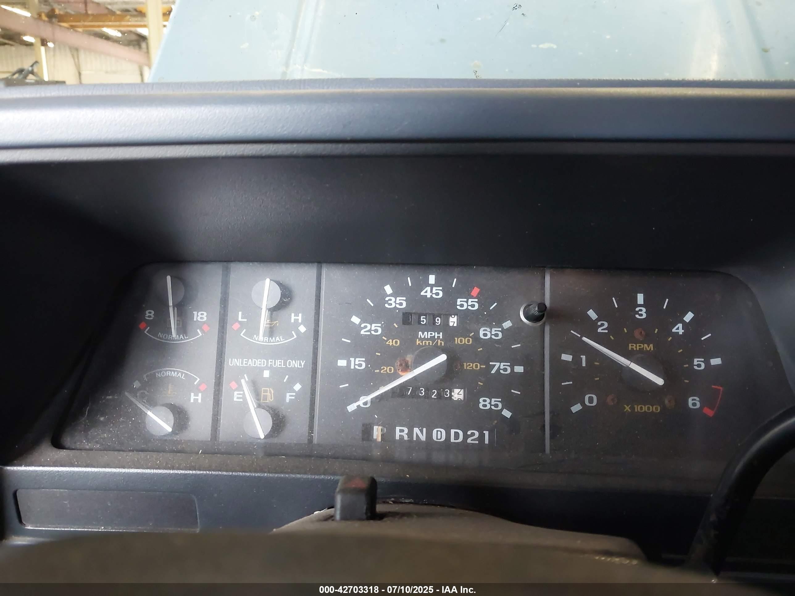 1990 Ford Ranger Super Cab Blue vin: 1FTCR14T4LPB72962