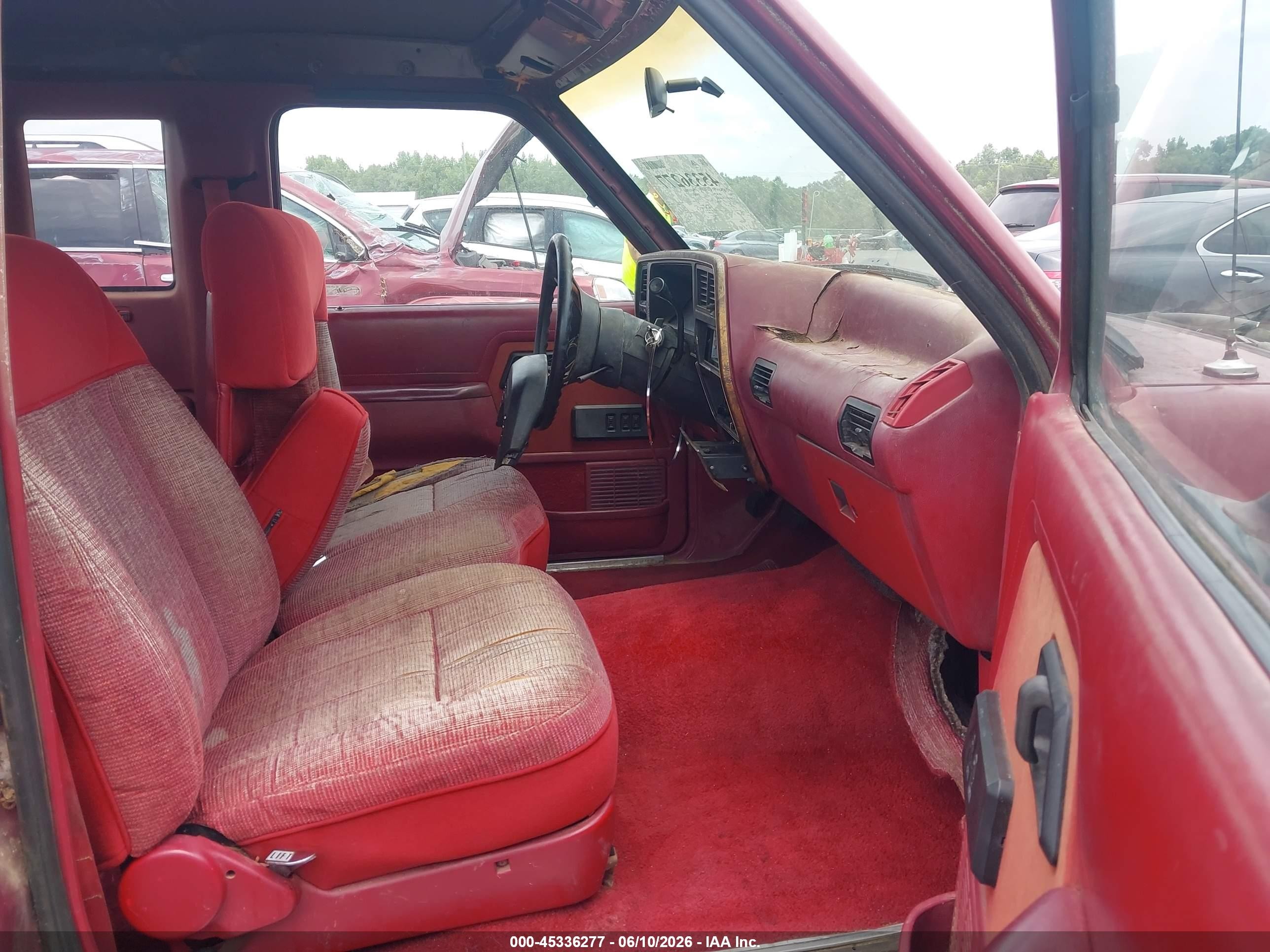 1989 Ford Ranger Super Cab Красный vin: 1FTCR14T6KPA90133