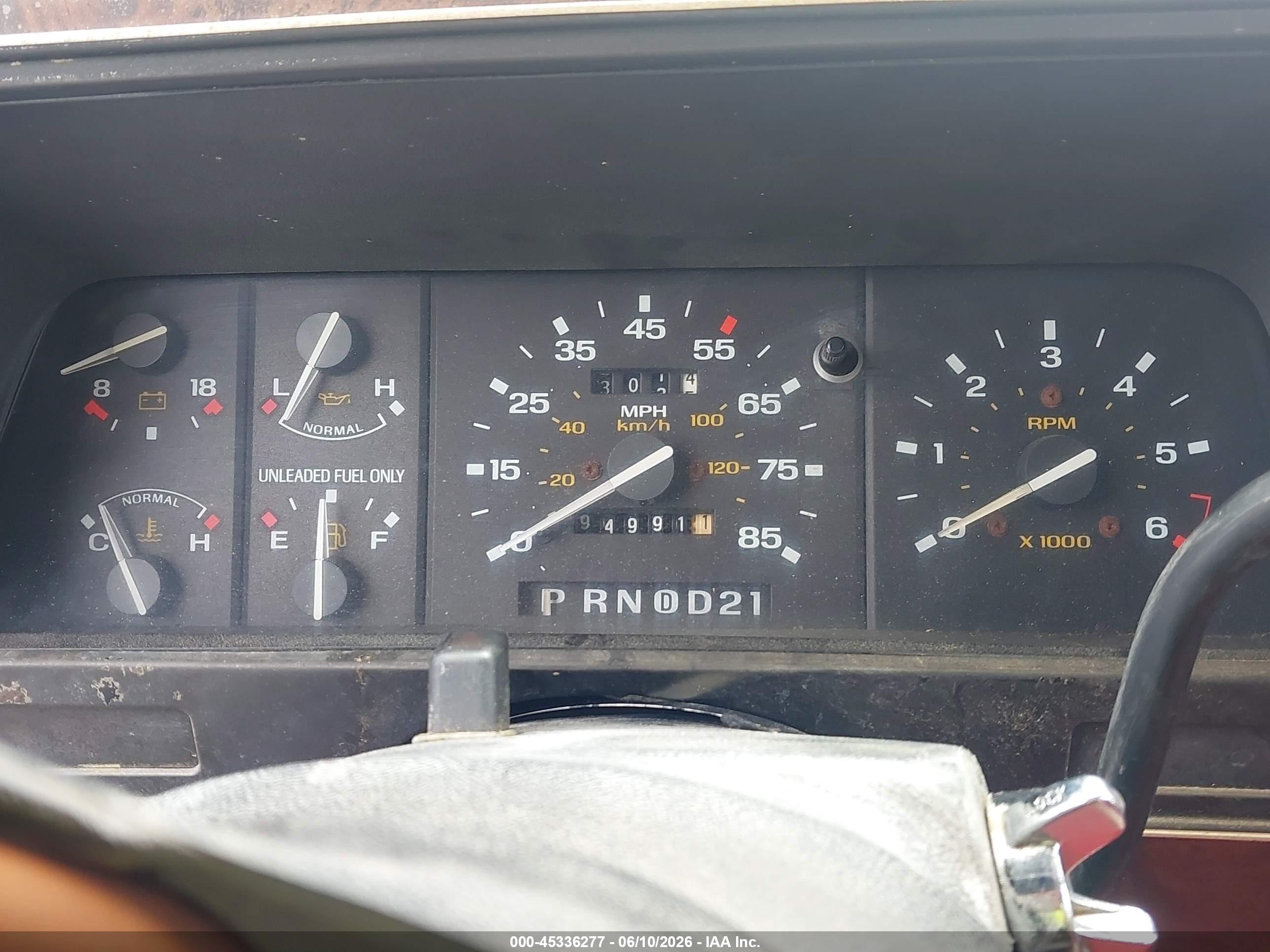 1989 Ford Ranger Super Cab Красный vin: 1FTCR14T6KPA90133