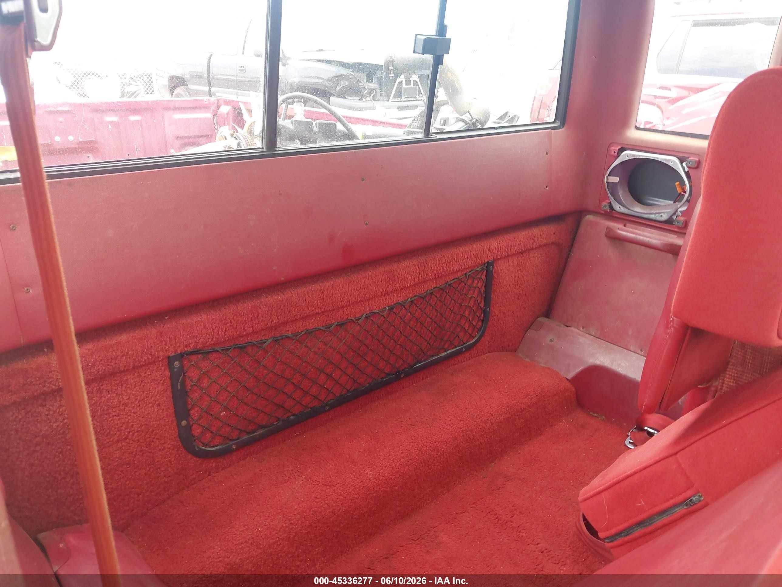 1989 Ford Ranger Super Cab Красный vin: 1FTCR14T6KPA90133