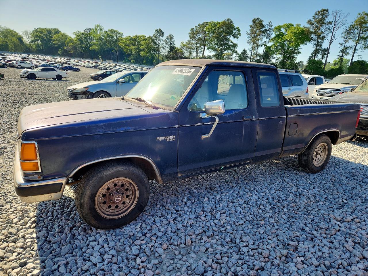 1990 Ford Ranger Super Cab Синий vin: 1FTCR14T8LPA10431