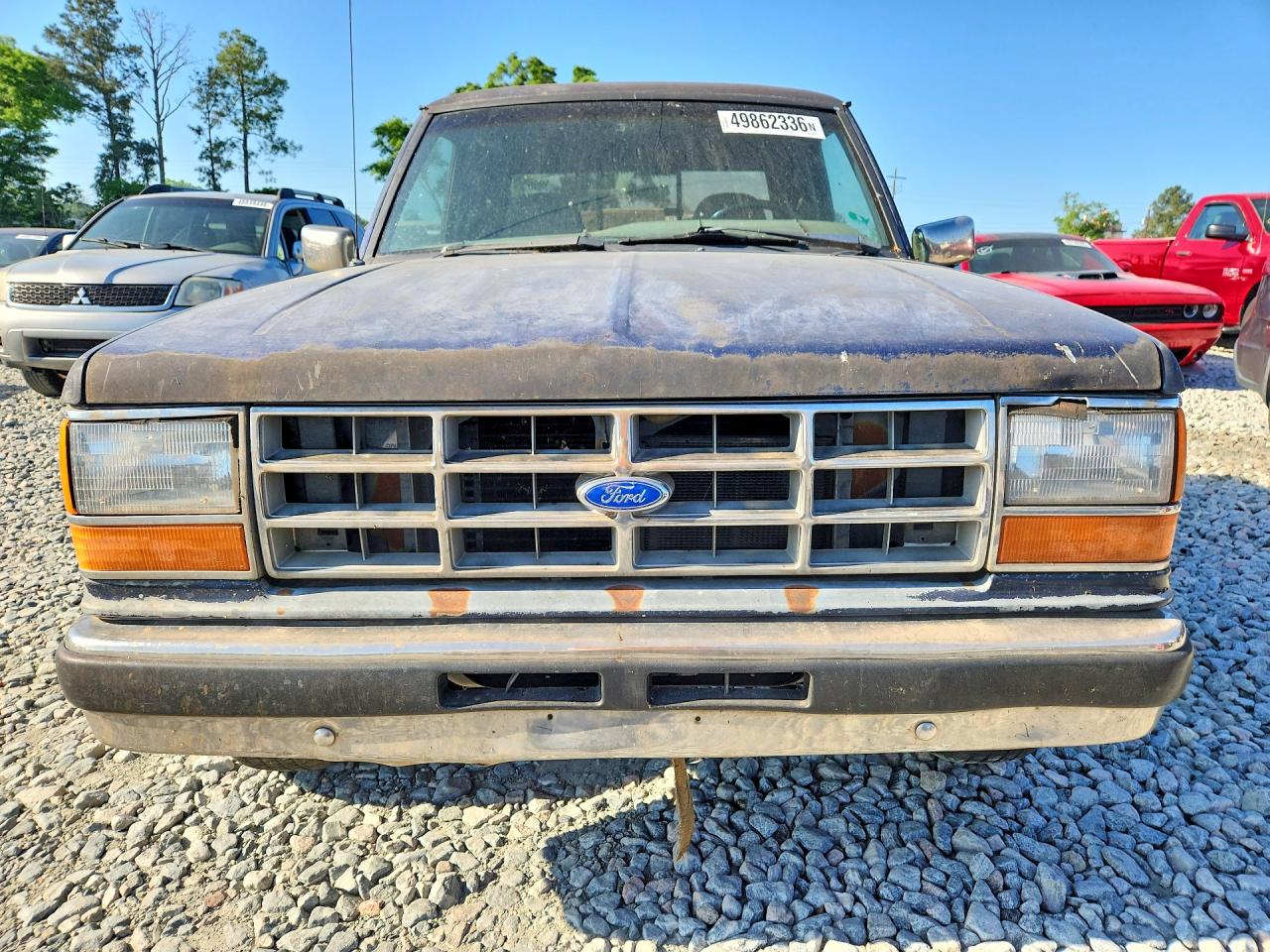 1990 Ford Ranger Super Cab Синий vin: 1FTCR14T8LPA10431