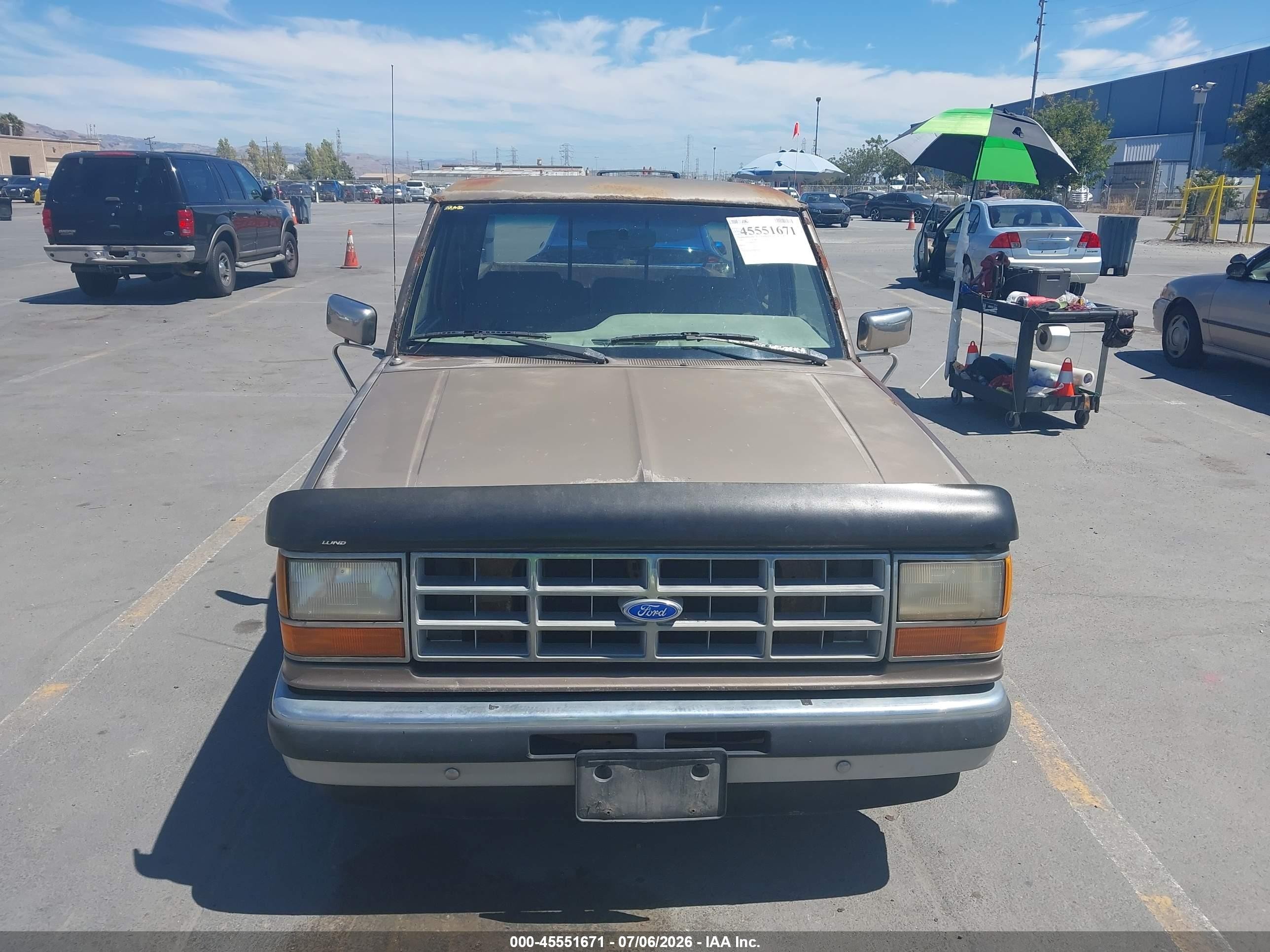 1991 Ford Ranger Super Cab Brown vin: 1FTCR14U0MPA21451
