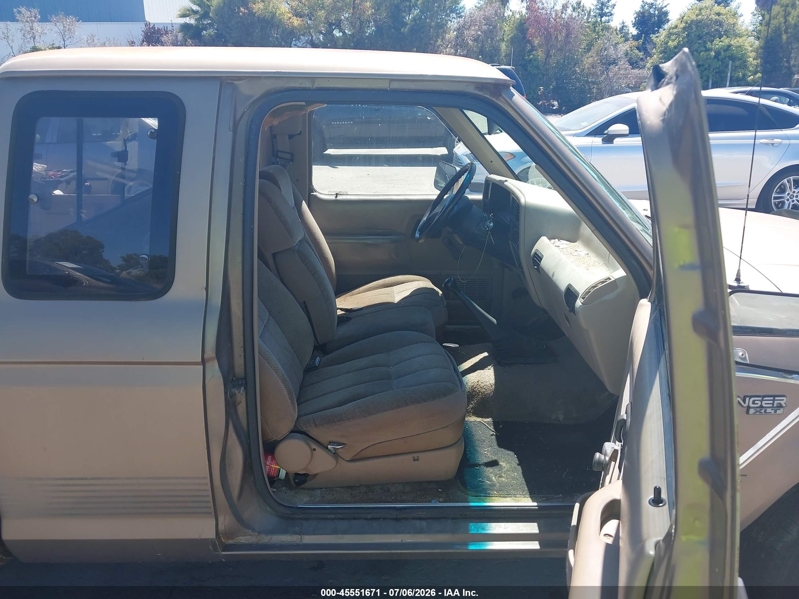 1991 Ford Ranger Super Cab Brown vin: 1FTCR14U0MPA21451