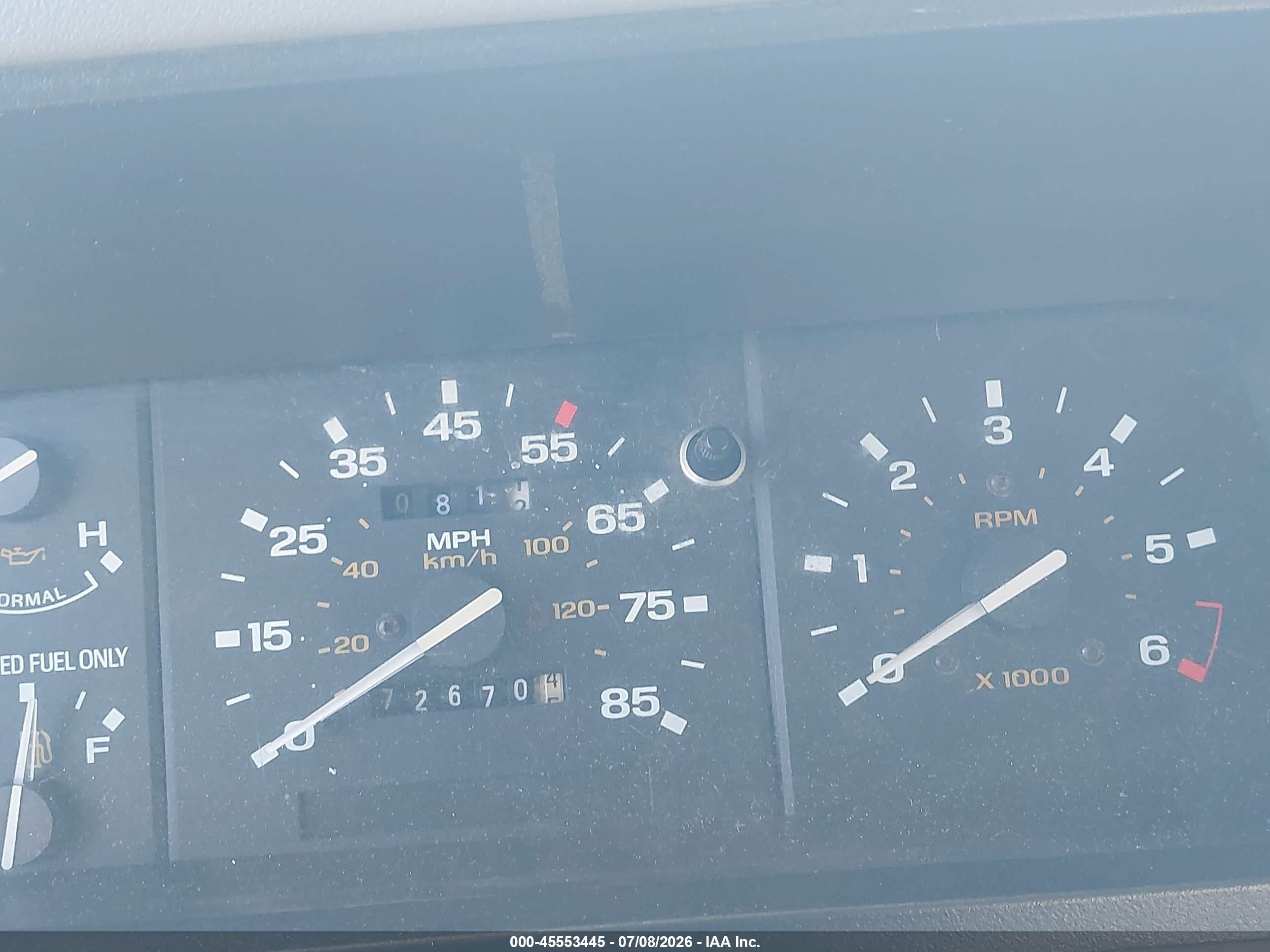 1991 Ford Ranger Super Cab Red vin: 1FTCR14U0MPA88146