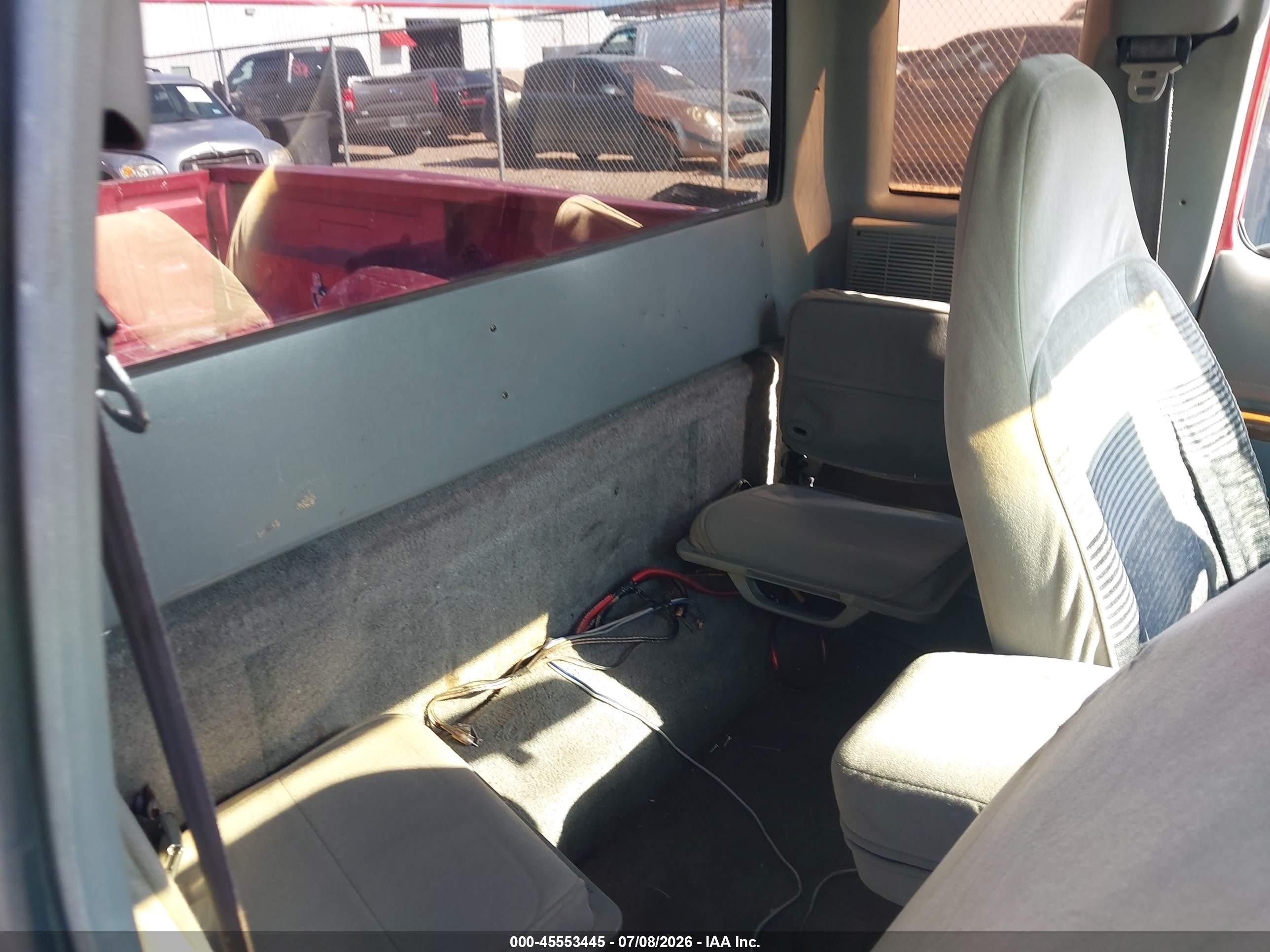 1991 Ford Ranger Super Cab Red vin: 1FTCR14U0MPA88146