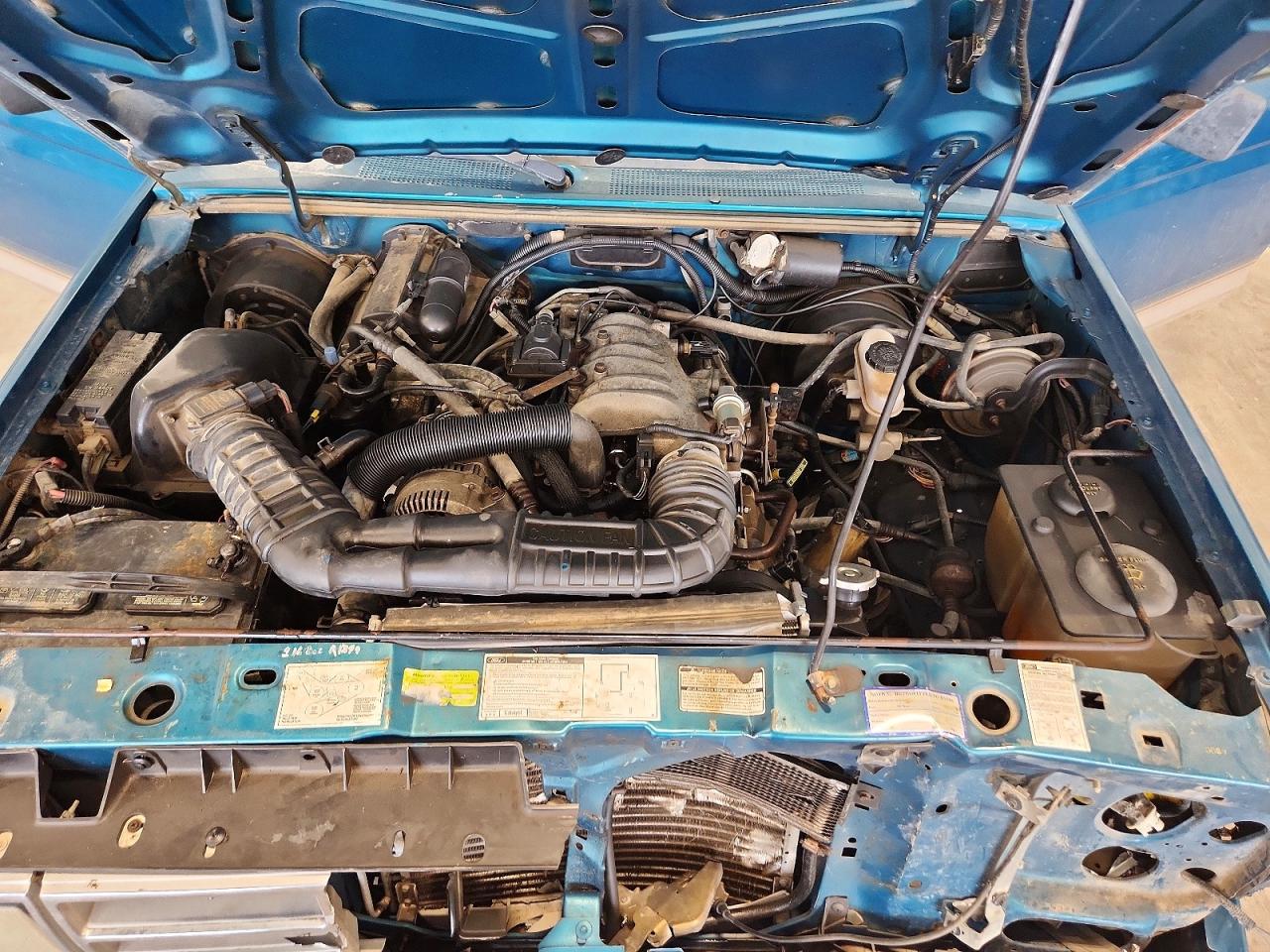 1992 Ford Ranger Super Cab Green vin: 1FTCR14U0NPA00505