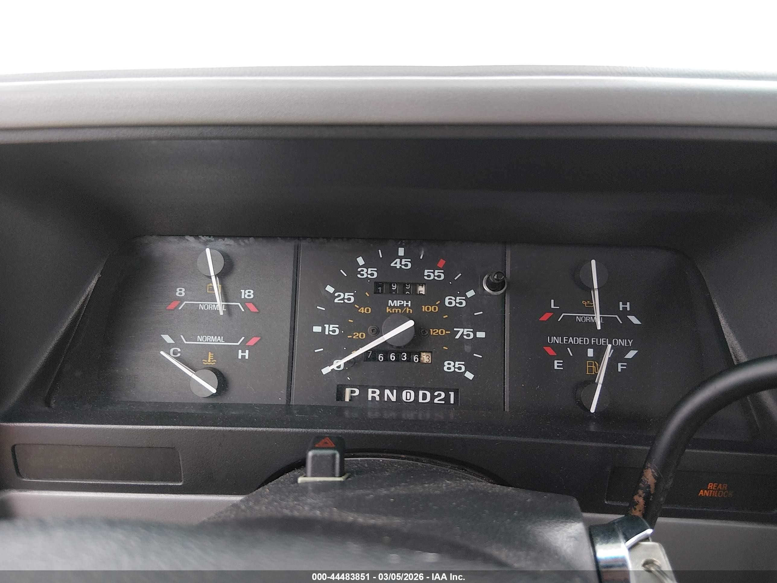 1992 Ford Ranger Super Cab Серый vin: 1FTCR14U0NPA02917