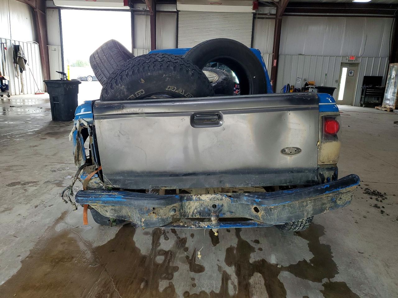 1996 Ford Ranger Super Cab Blue vin: 1FTCR14U0TPA87562