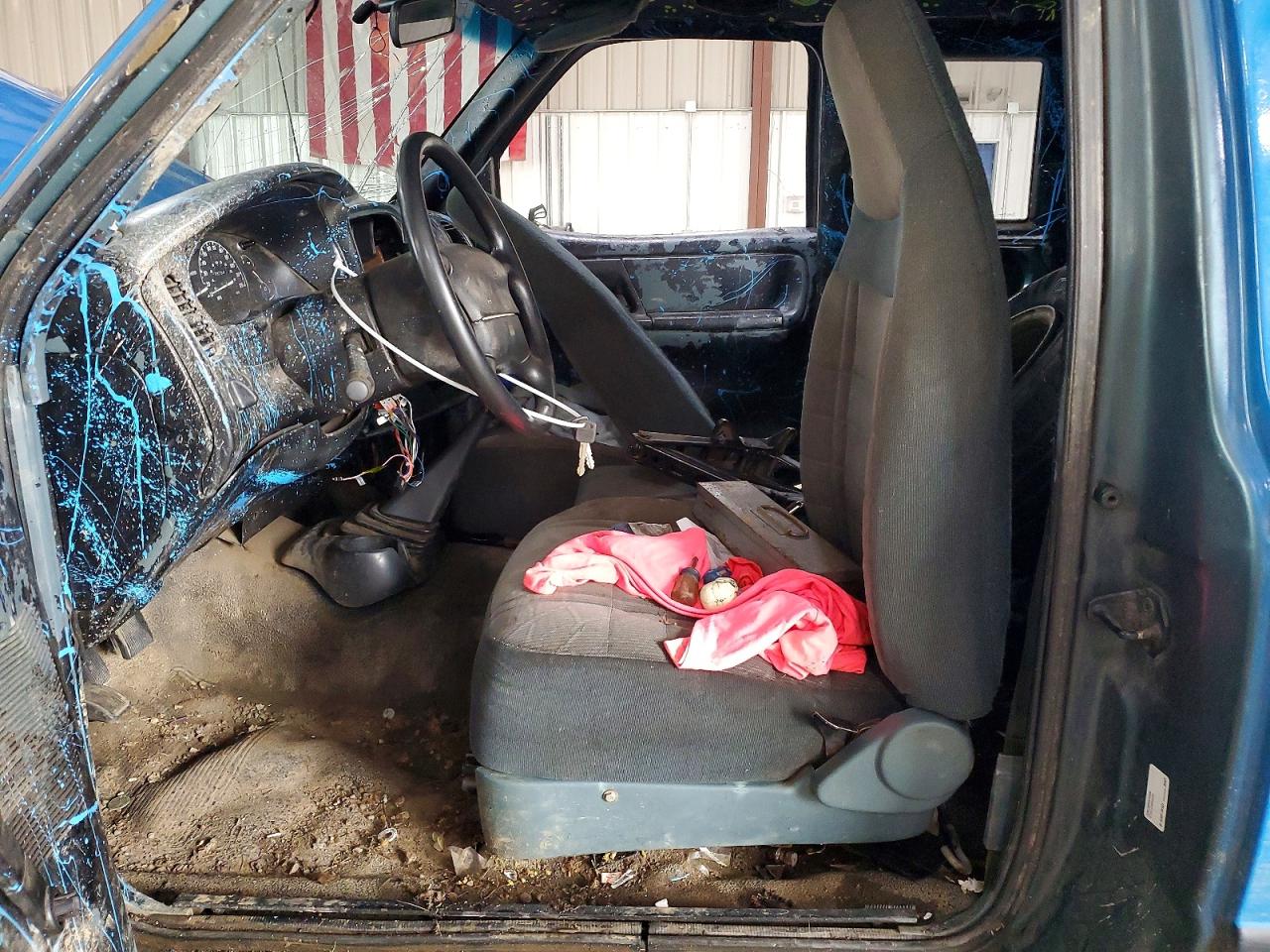 1996 Ford Ranger Super Cab Blue vin: 1FTCR14U0TPA87562