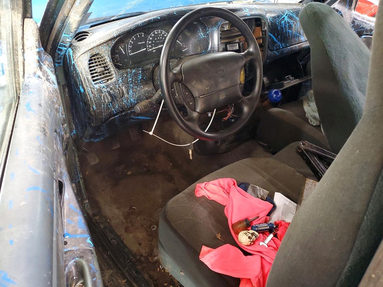 1996 Ford Ranger Super Cab Blue vin: 1FTCR14U0TPA87562