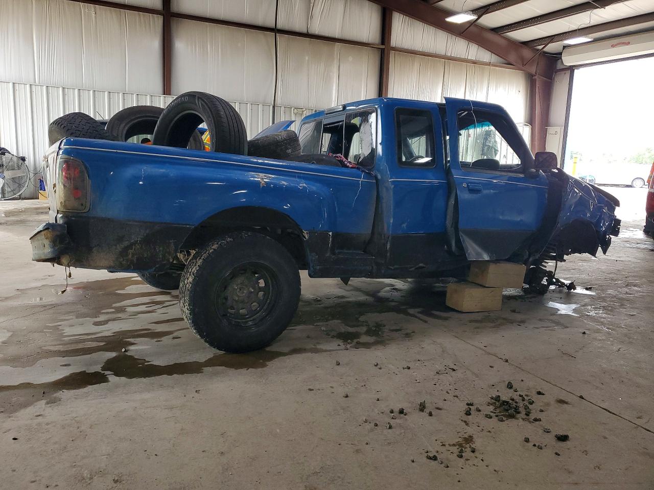 1996 Ford Ranger Super Cab Blue vin: 1FTCR14U0TPA87562
