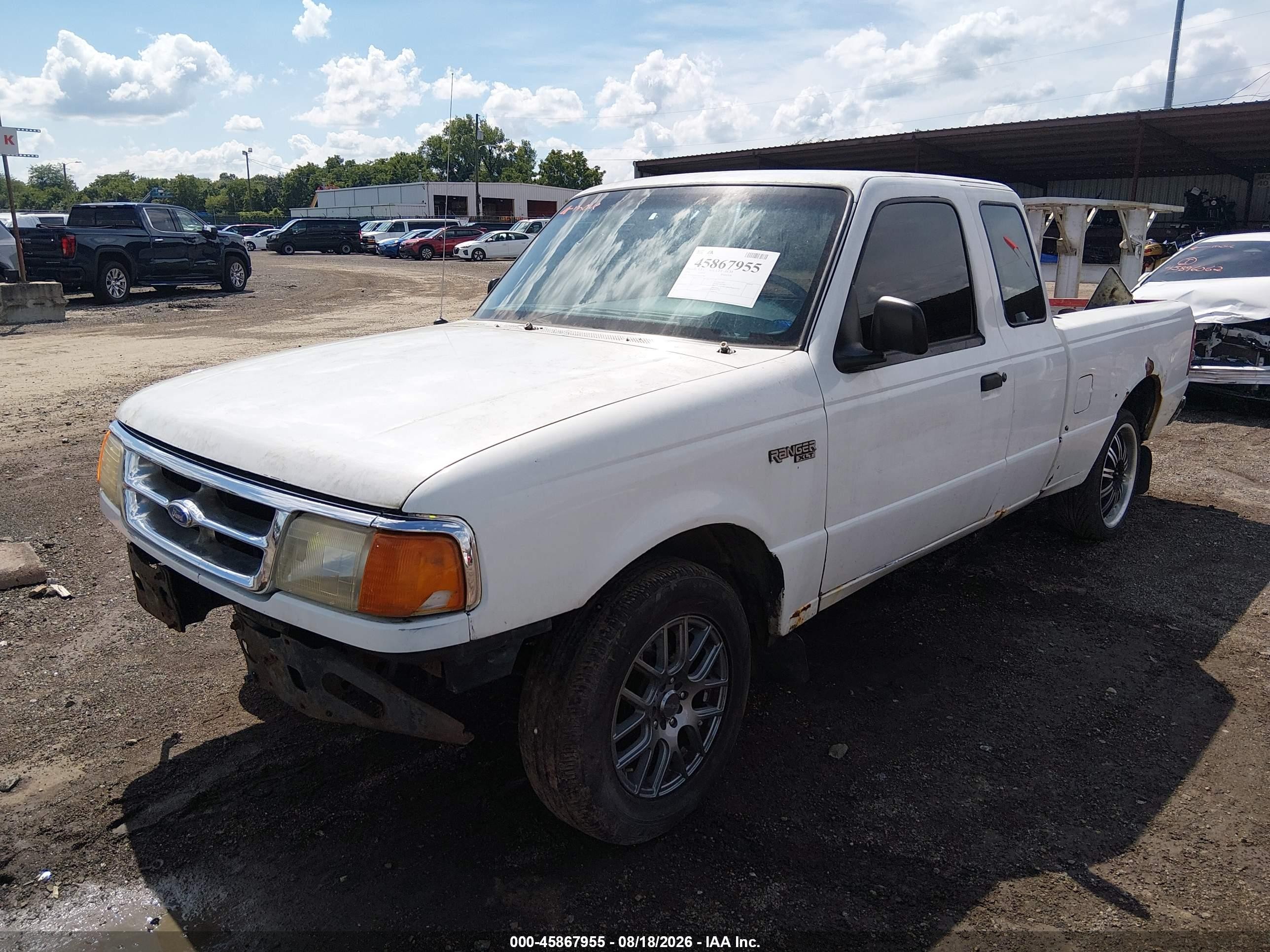 1996 Ford Ranger Super Cab Белый vin: 1FTCR14U0TPA87769