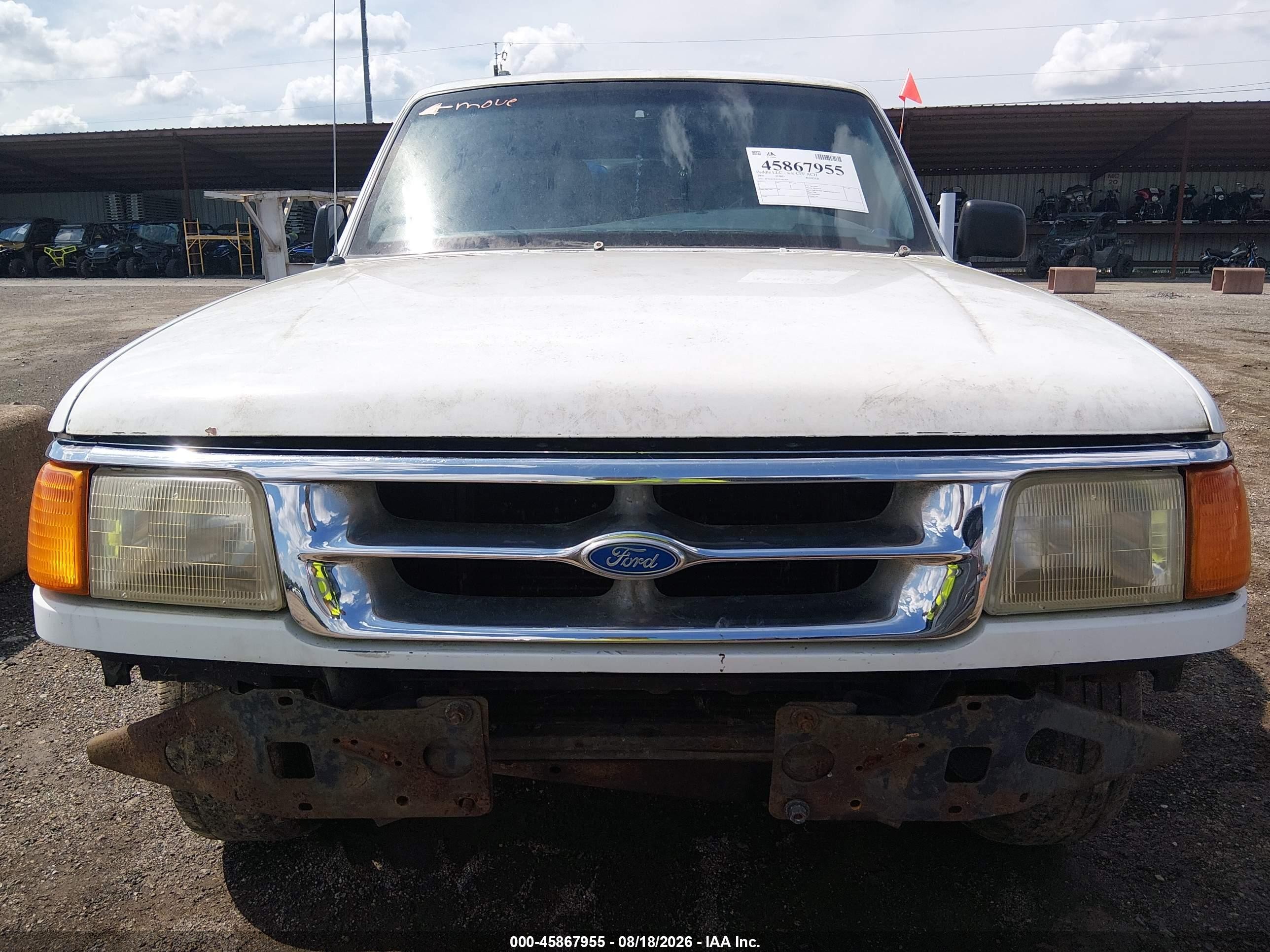 1996 Ford Ranger Super Cab Белый vin: 1FTCR14U0TPA87769