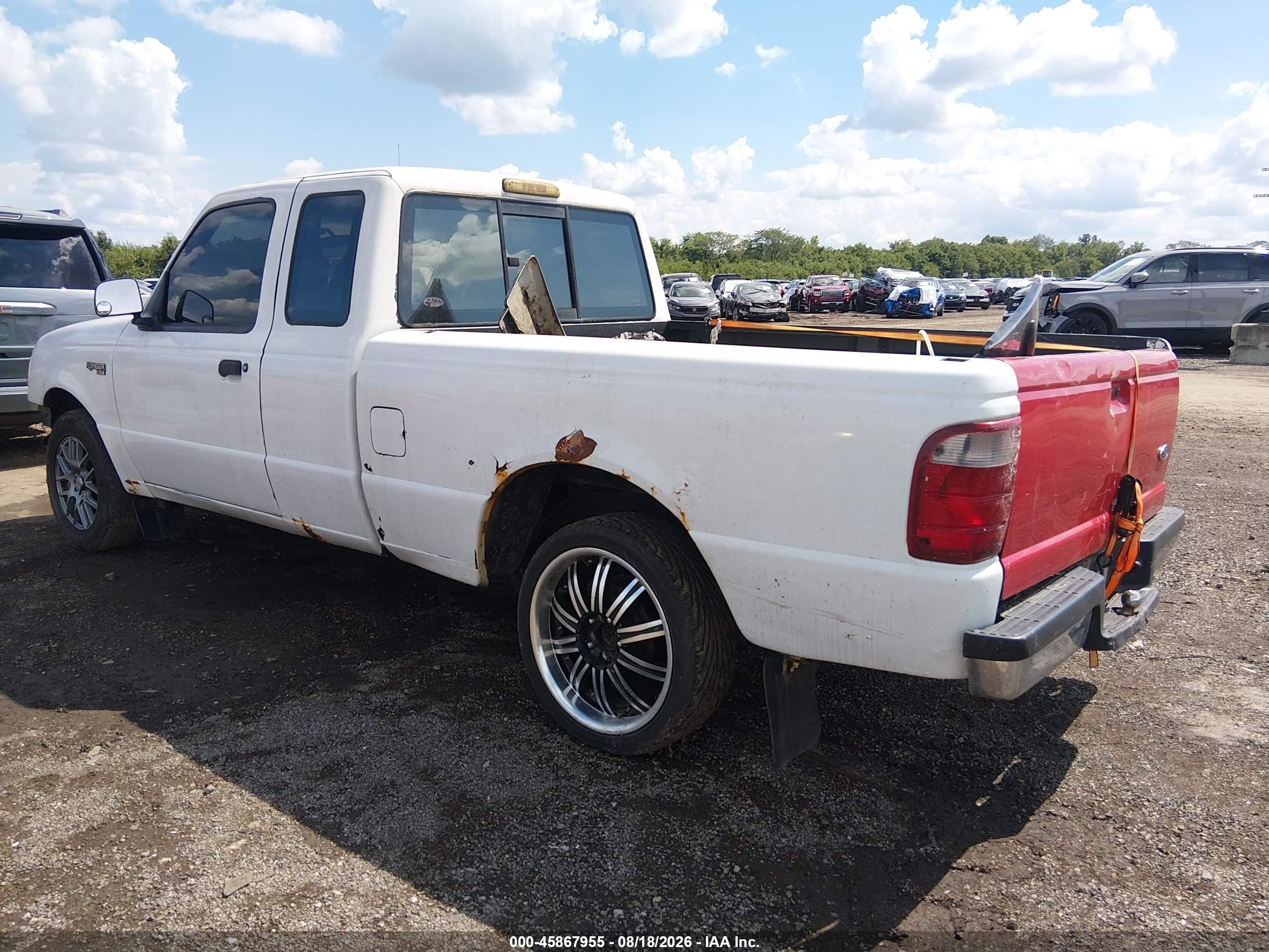 1996 Ford Ranger Super Cab Белый vin: 1FTCR14U0TPA87769