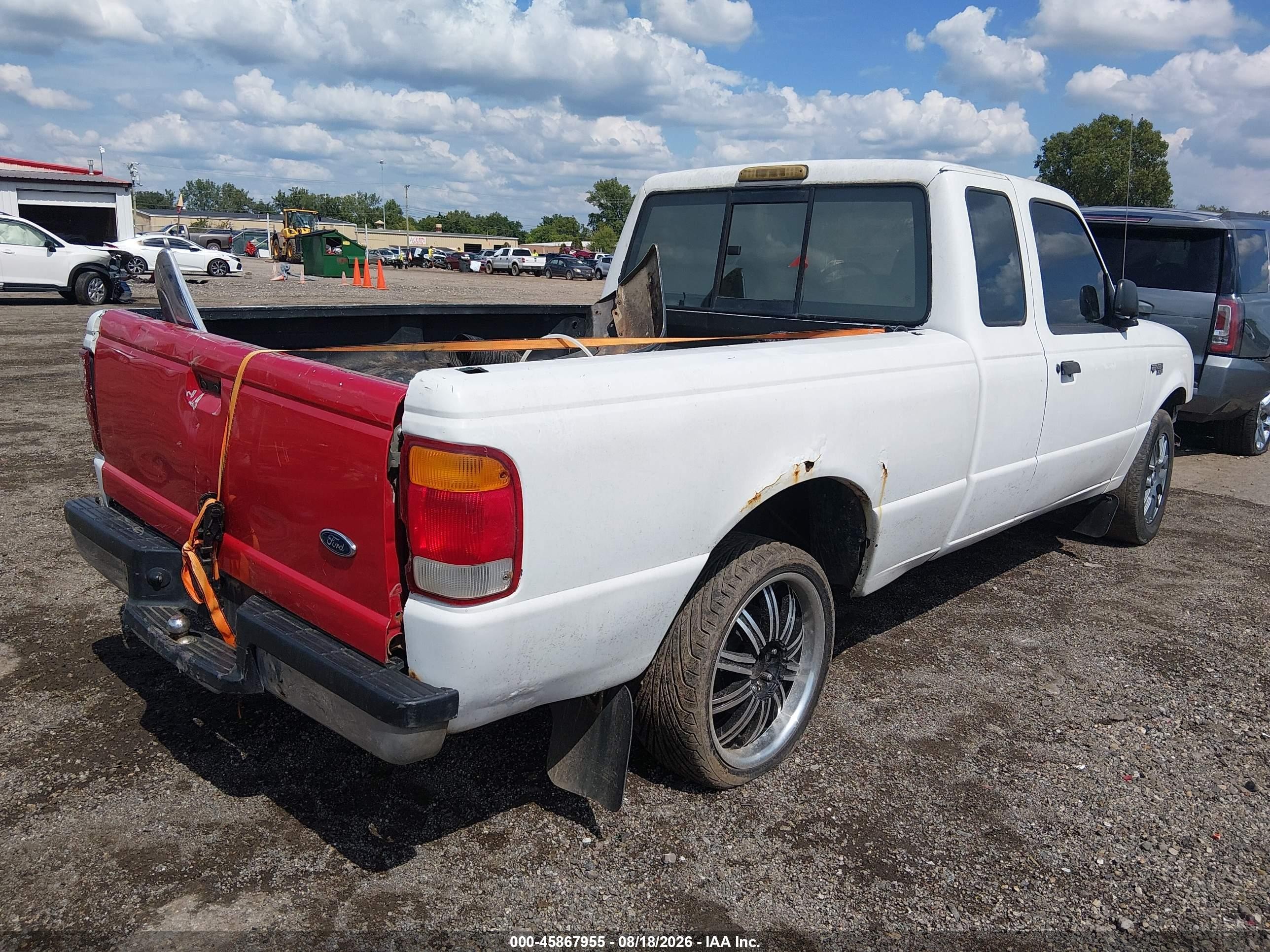 1996 Ford Ranger Super Cab Белый vin: 1FTCR14U0TPA87769