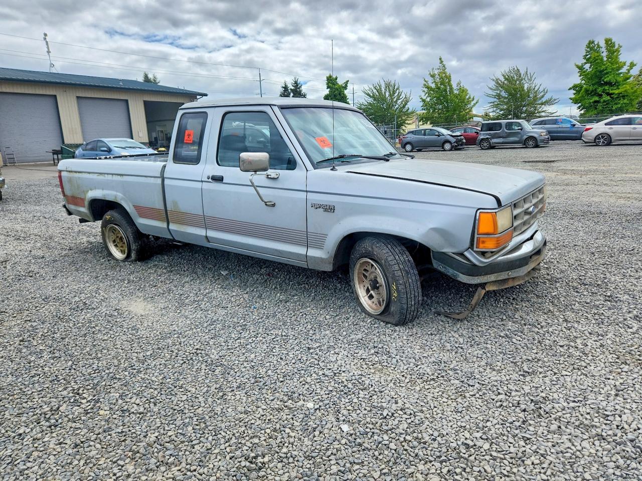 1991 Ford Ranger Super Cab Silver vin: 1FTCR14U1MPA46777