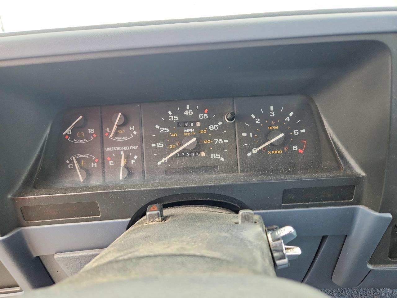 1991 Ford Ranger Super Cab Silver vin: 1FTCR14U1MPA46777