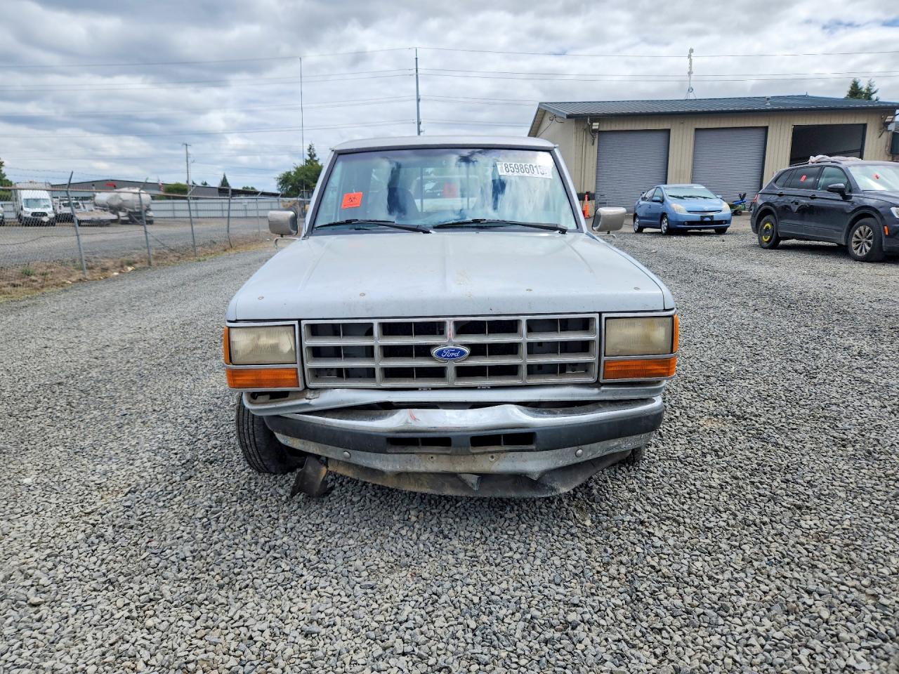 1991 Ford Ranger Super Cab Silver vin: 1FTCR14U1MPA46777