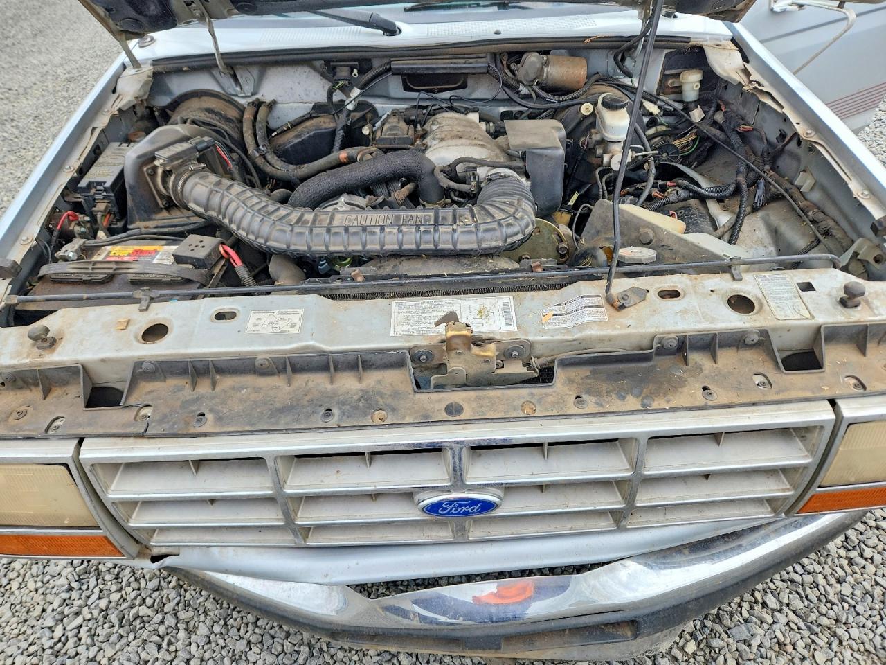 1991 Ford Ranger Super Cab Silver vin: 1FTCR14U1MPA46777
