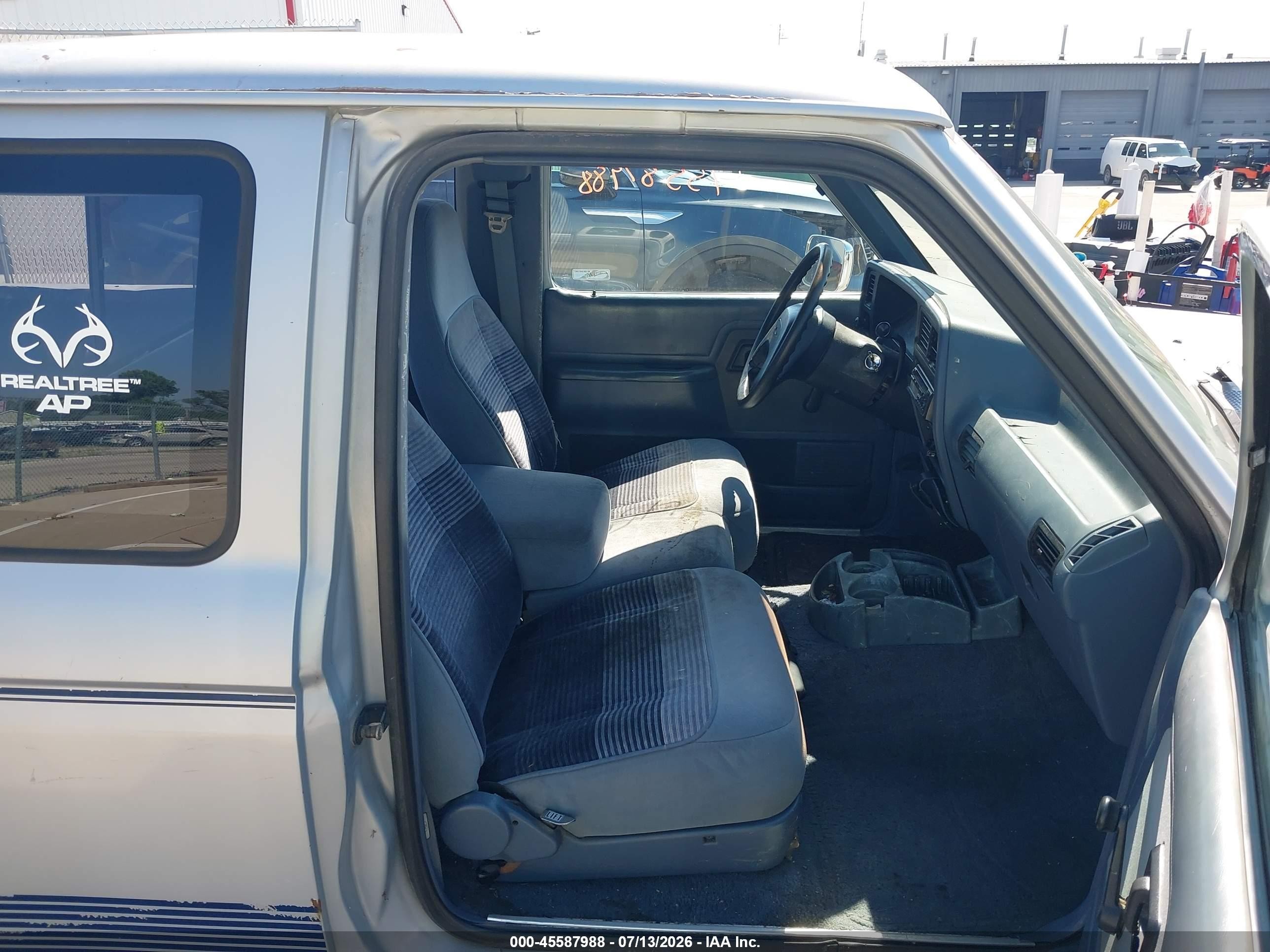 1991 Ford Ranger Super Cab Blue vin: 1FTCR14U1MPA78502
