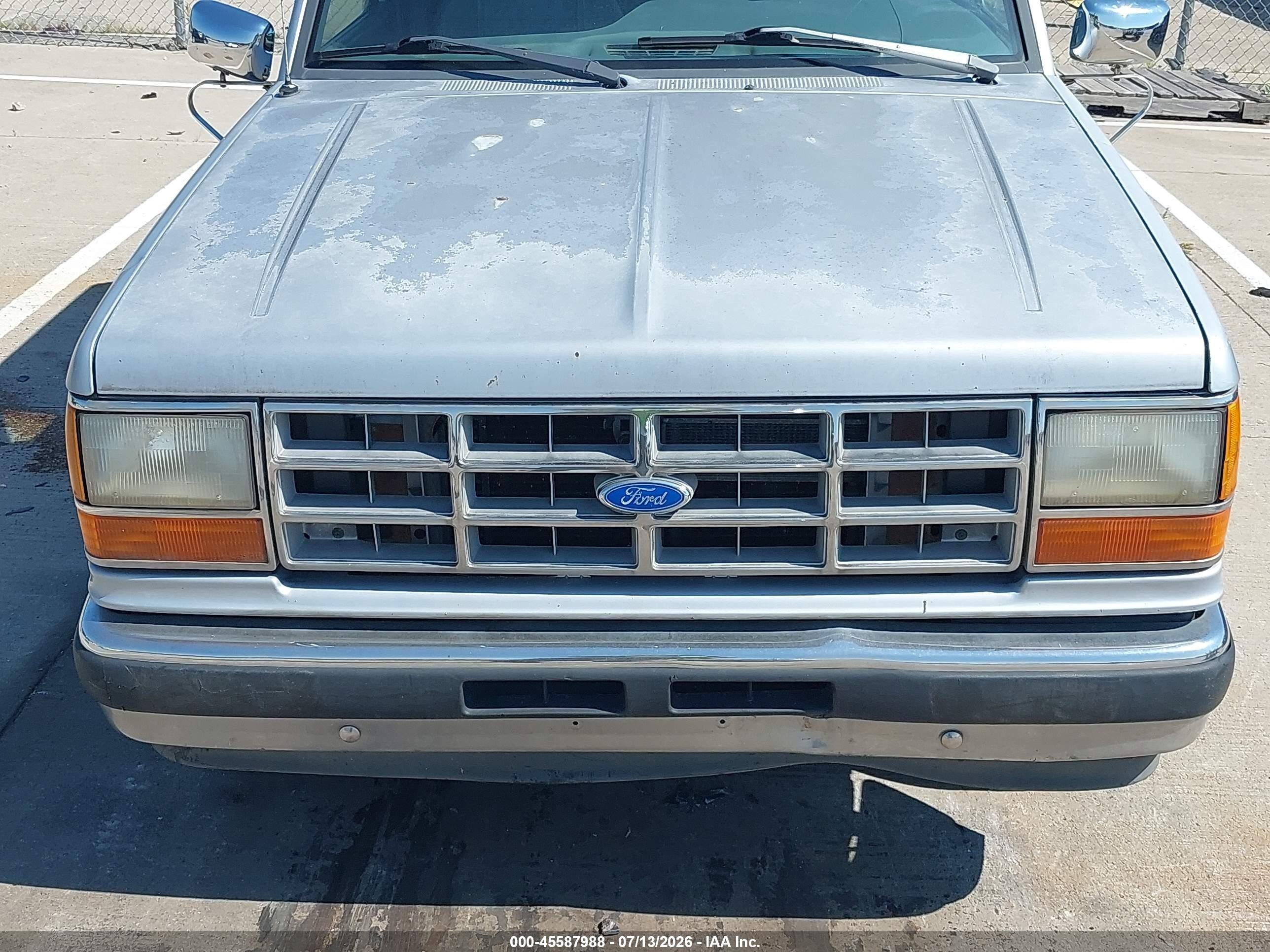 1991 Ford Ranger Super Cab Blue vin: 1FTCR14U1MPA78502