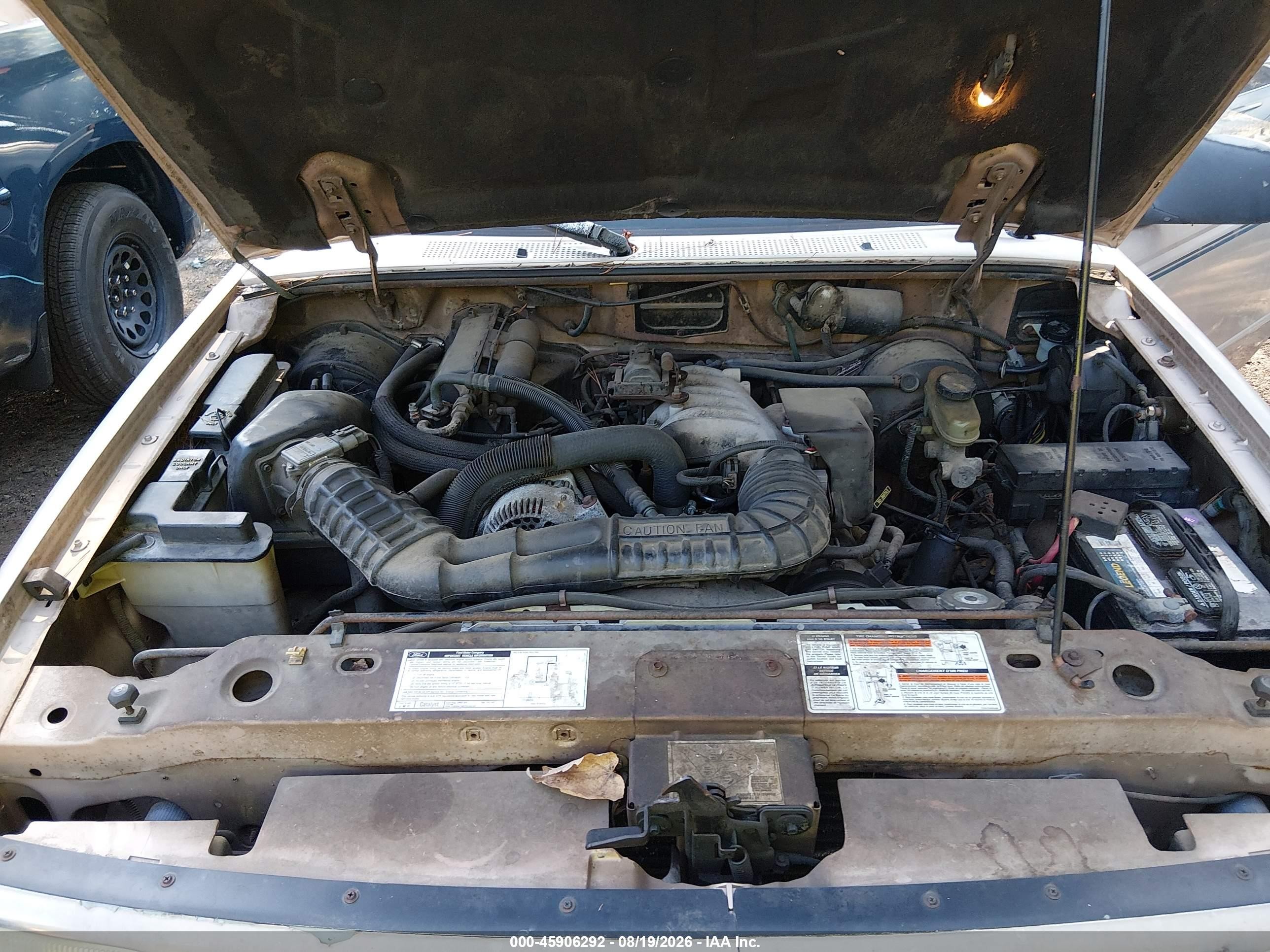 1993 Ford Ranger Super Cab Gold vin: 1FTCR14U1PPB57169