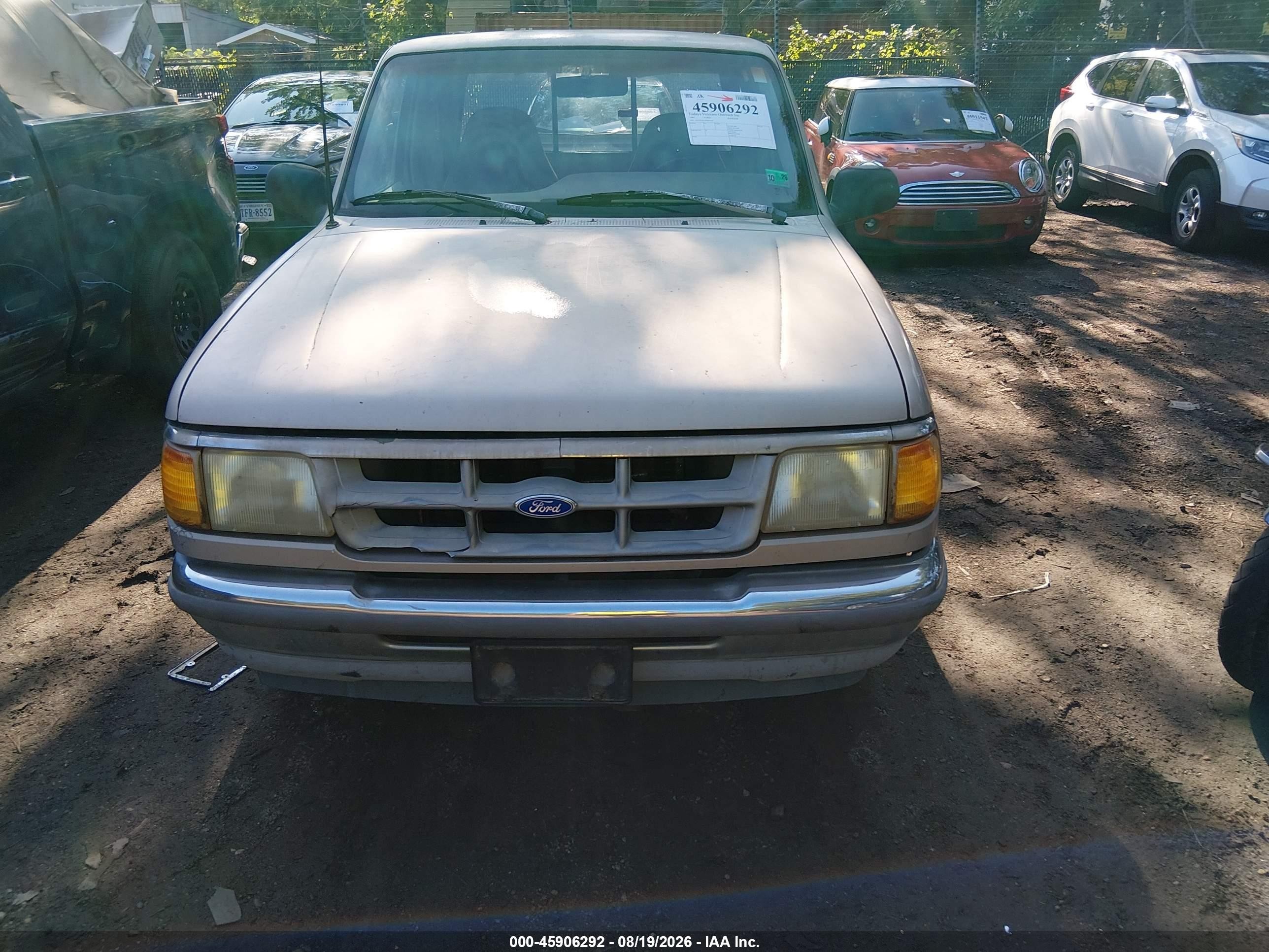 1993 Ford Ranger Super Cab Gold vin: 1FTCR14U1PPB57169