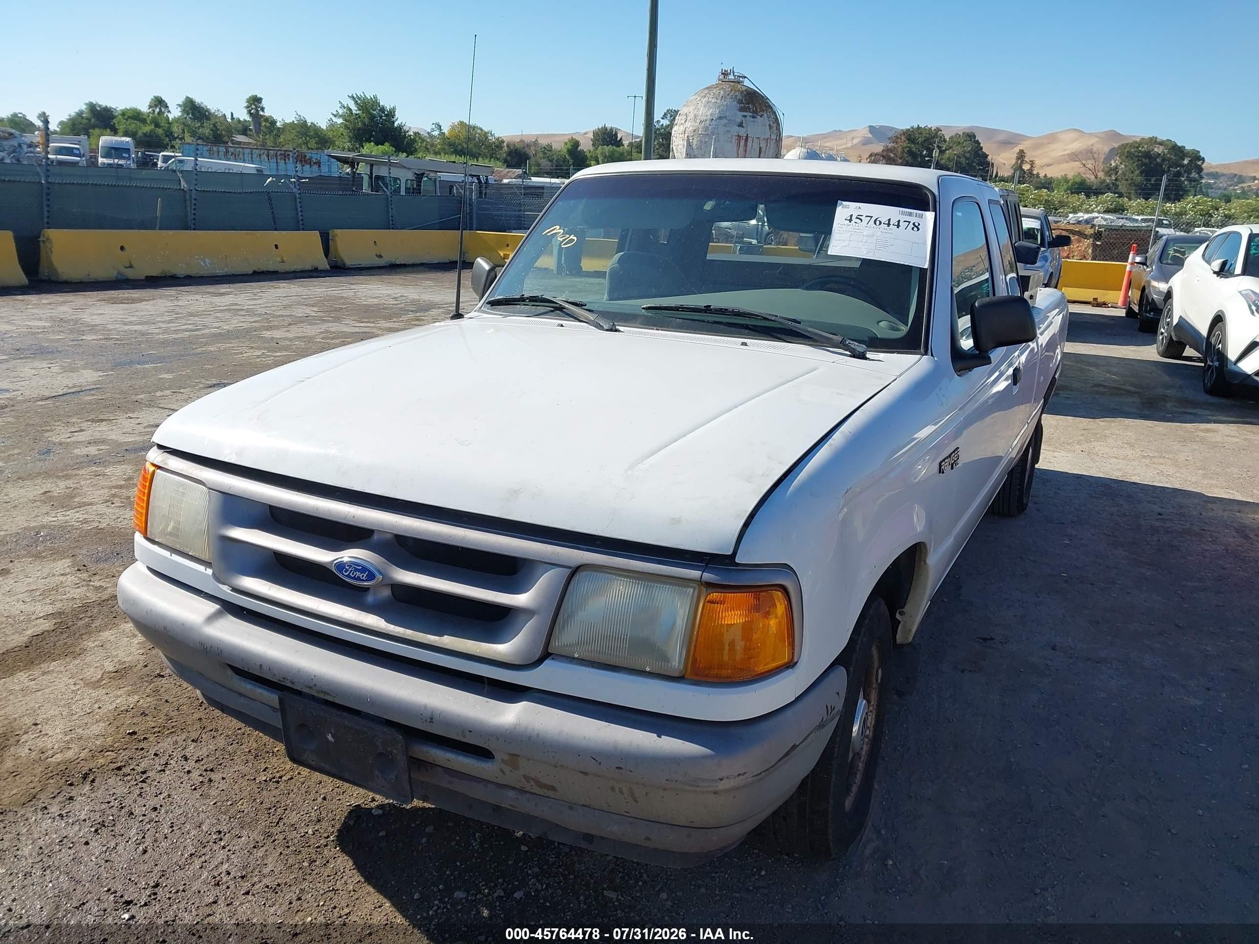 1995 Ford Ranger Super Cab Белый vin: 1FTCR14U1SPB14394