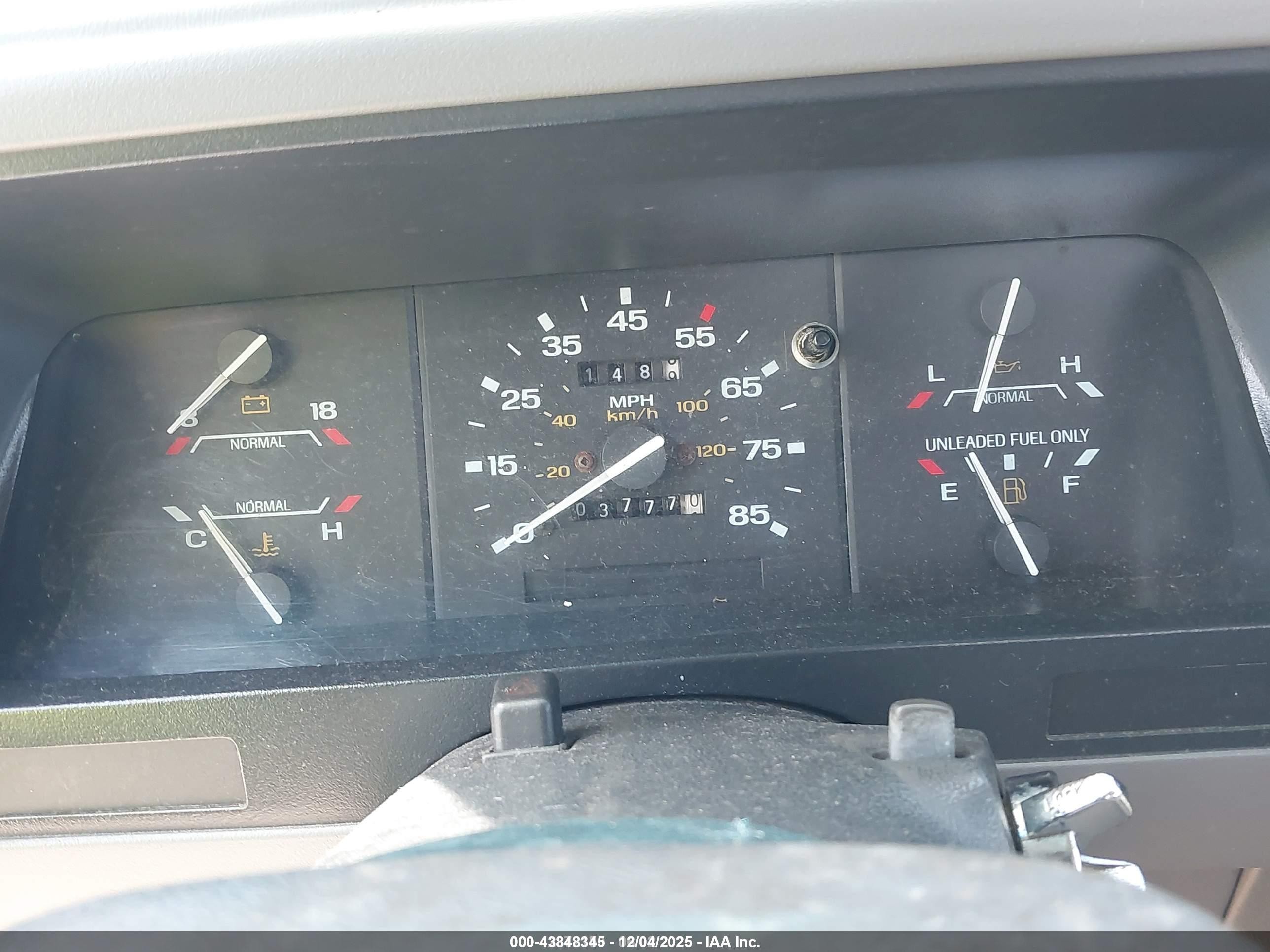1992 Ford Ranger Super Cab White vin: 1FTCR14U2NPA90708