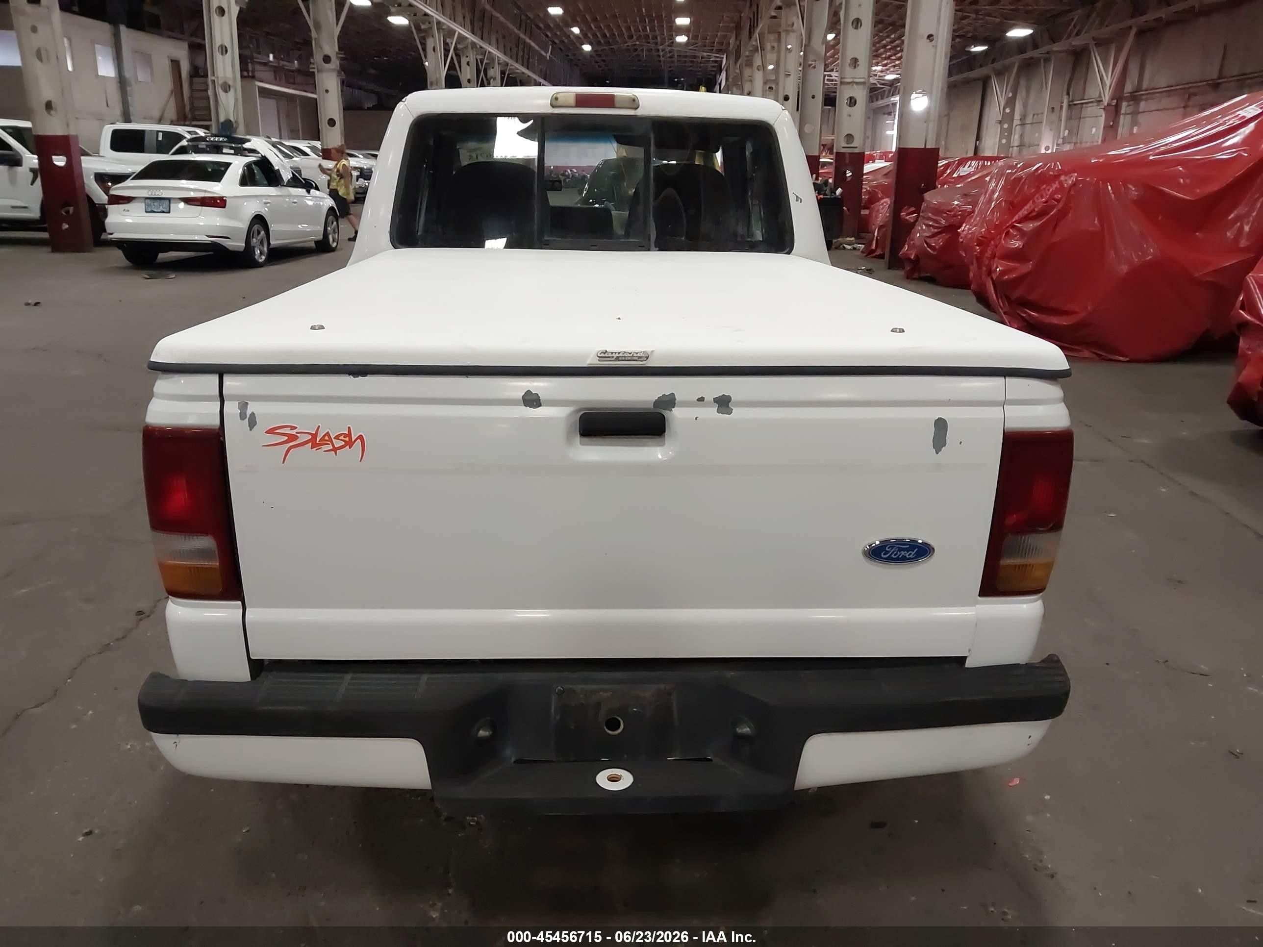 1994 Ford Ranger Super Cab White vin: 1FTCR14U2RPB60018