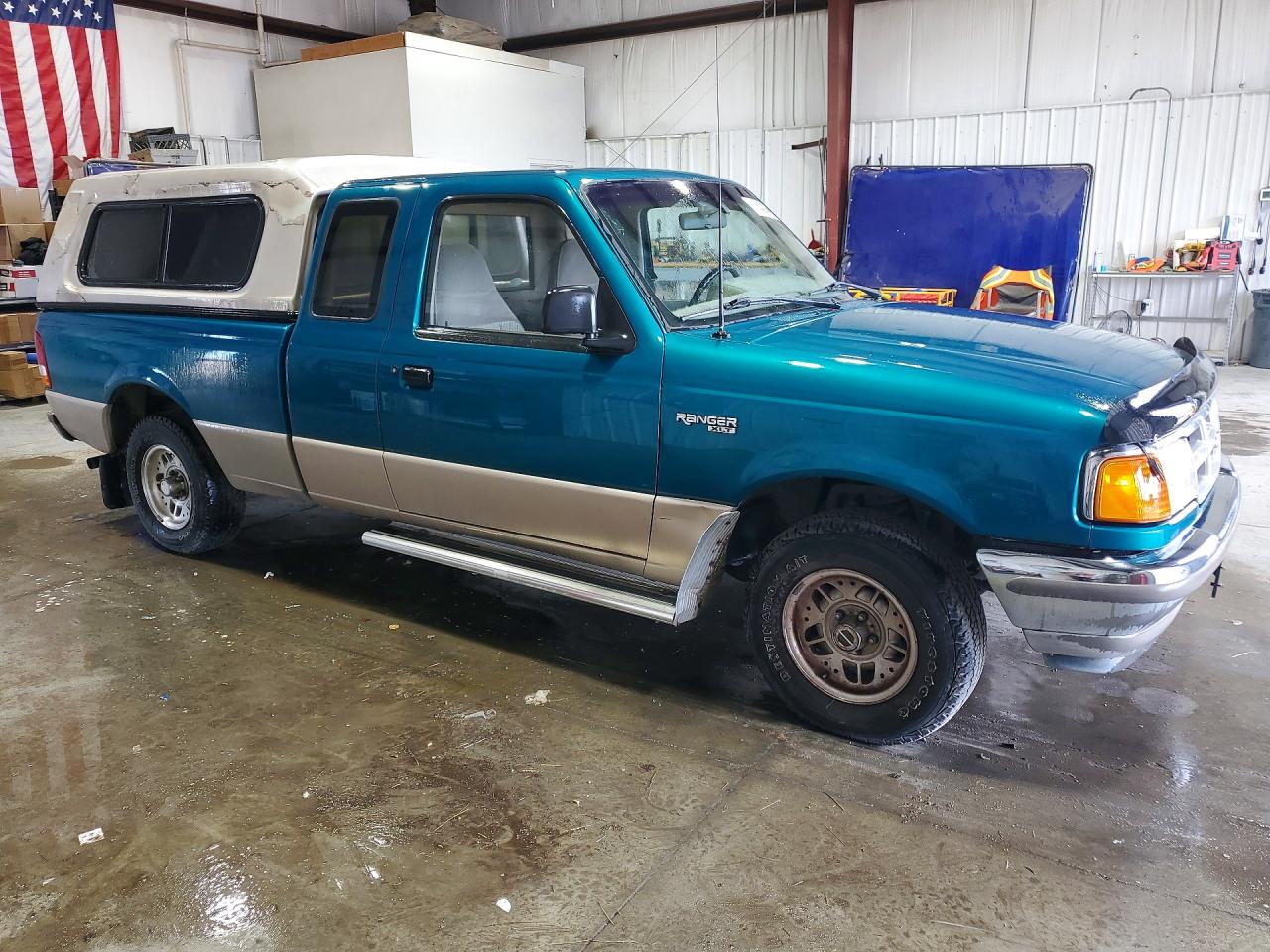 1994 Ford Ranger Super Cab Бирюзовый vin: 1FTCR14U2RPC56831