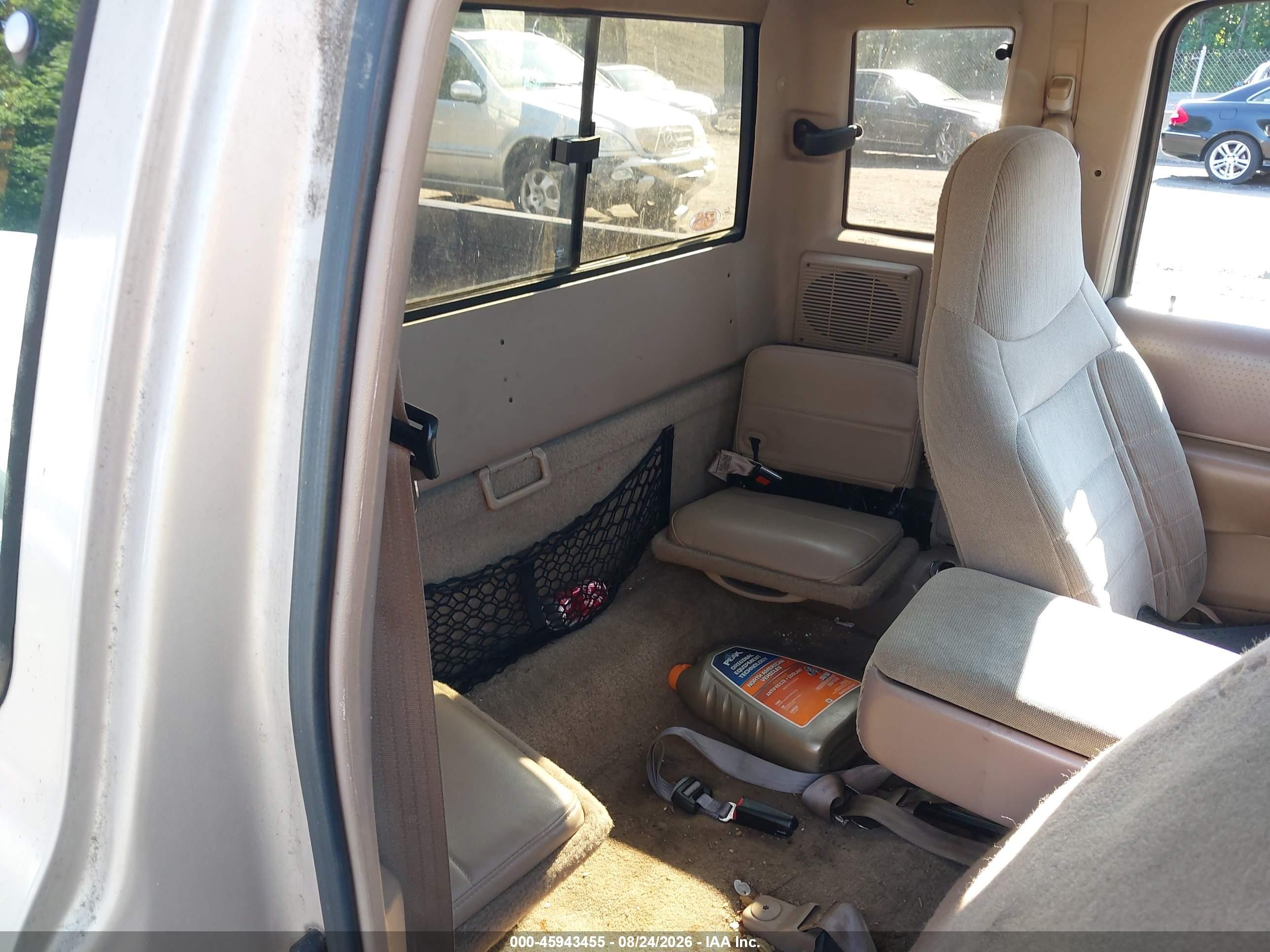 1997 Ford Ranger Splash/xl/xlt Champagne vin: 1FTCR14U2VPA73858