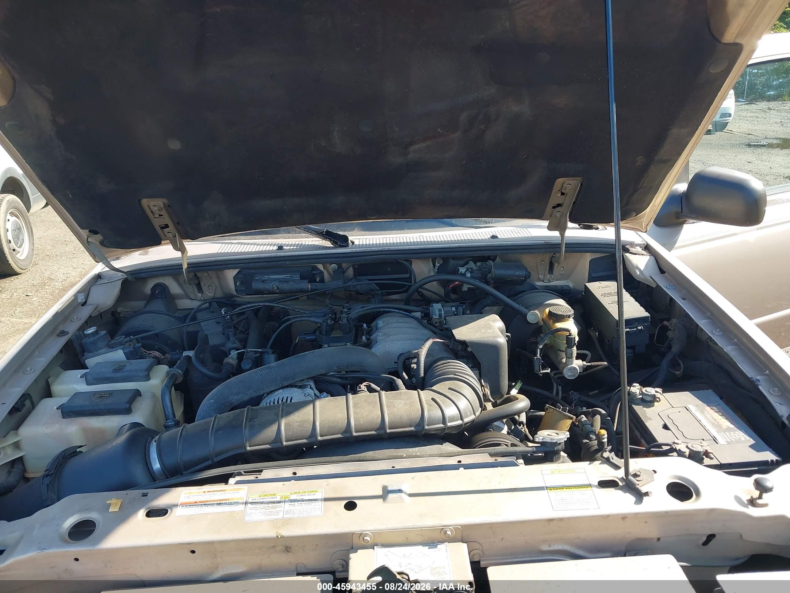 1997 Ford Ranger Splash/xl/xlt Champagne vin: 1FTCR14U2VPA73858