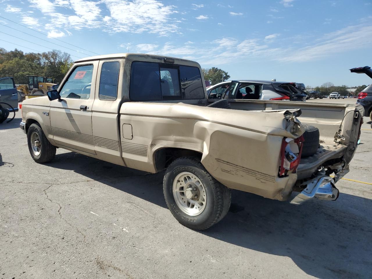 1991 Ford Ranger Super Cab Желто-коричневый vin: 1FTCR14U3MPA05535