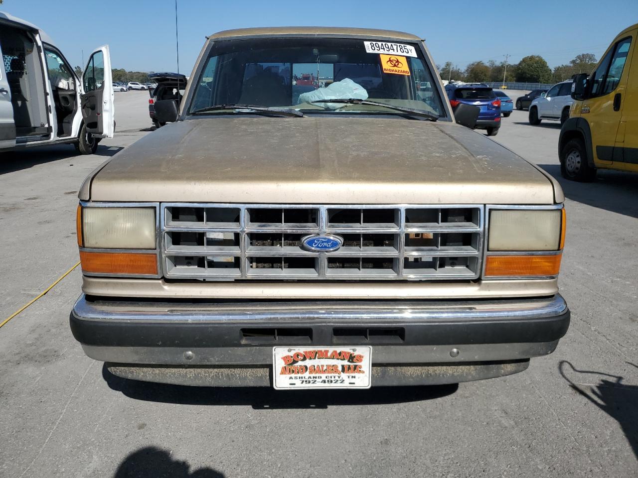 1991 Ford Ranger Super Cab Желто-коричневый vin: 1FTCR14U3MPA05535