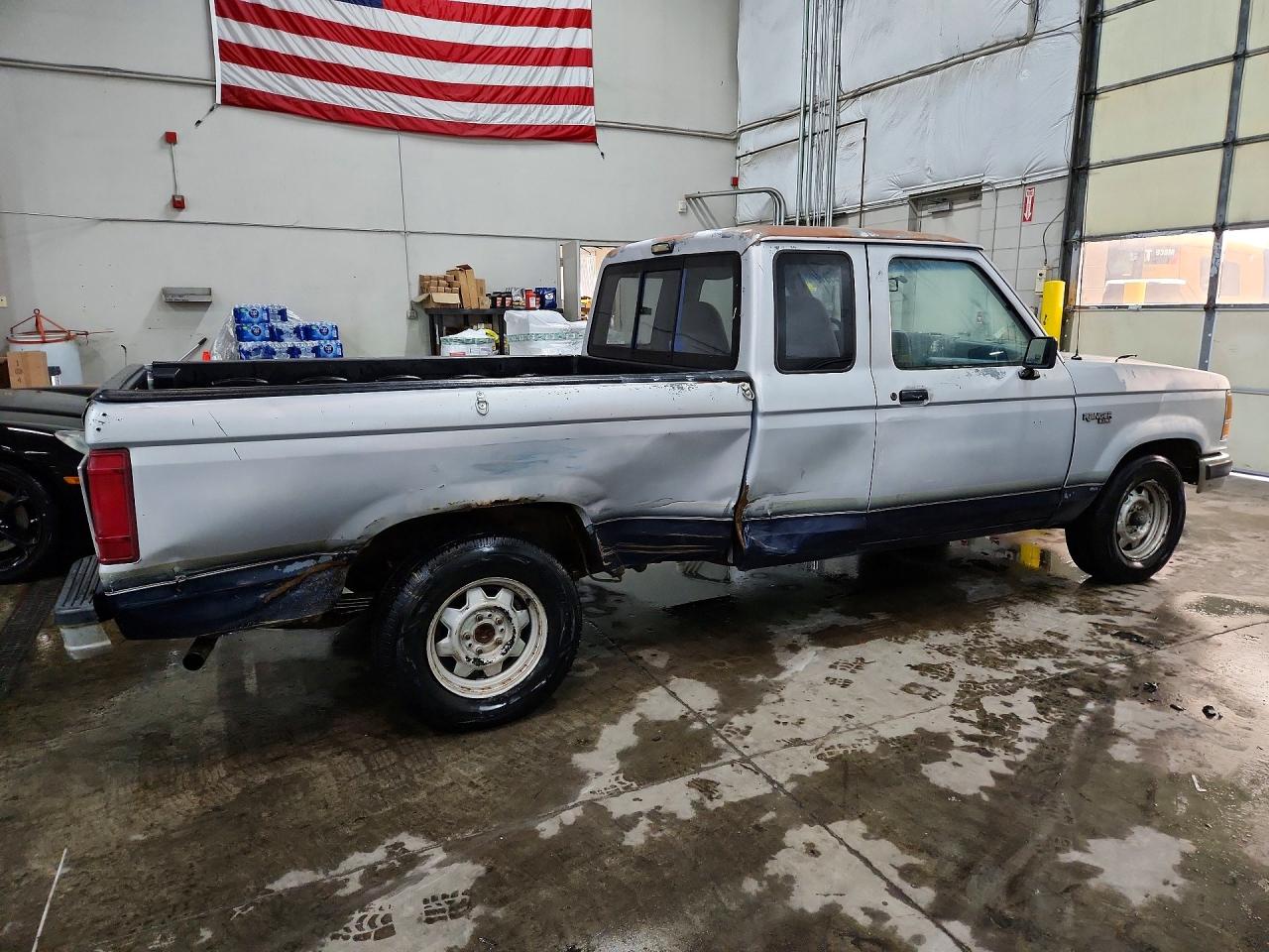 1991 Ford Ranger Super Cab Gray vin: 1FTCR14U3MPA06510
