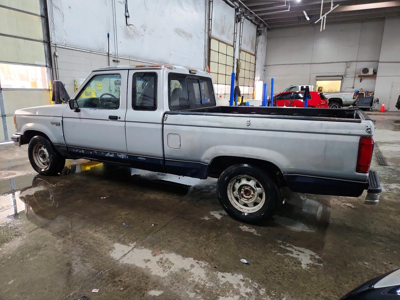 1991 Ford Ranger Super Cab Gray vin: 1FTCR14U3MPA06510