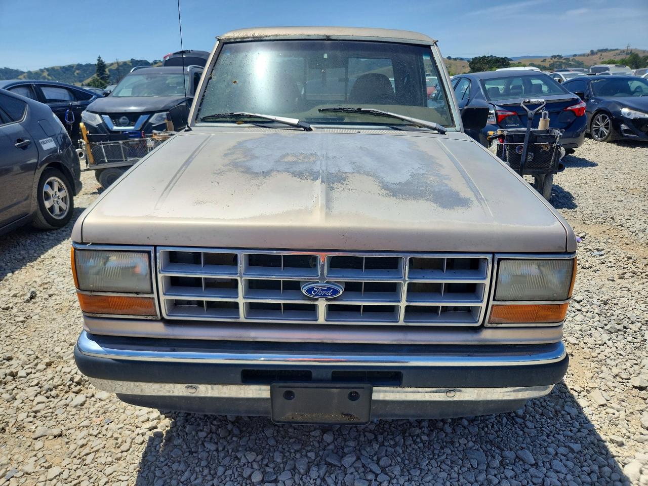 1992 Ford Ranger Super Cab Tan vin: 1FTCR14U3NPA88112